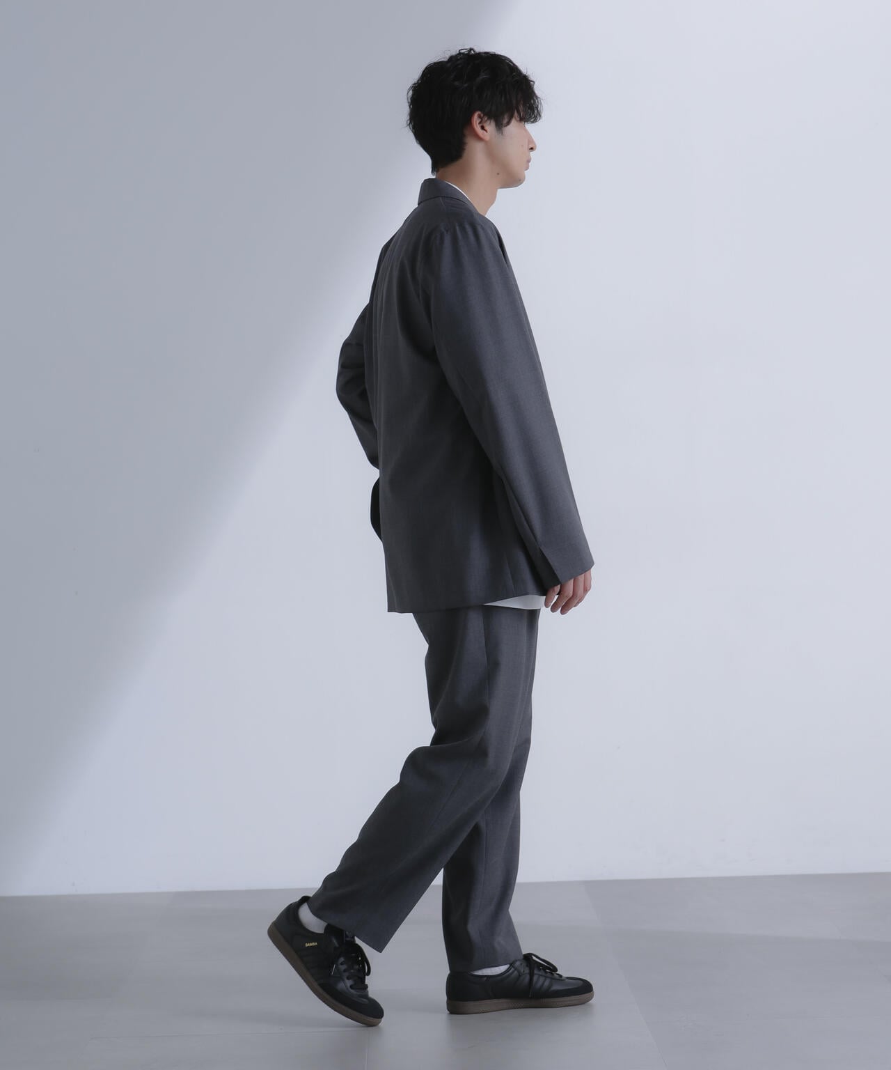 ATON/WOOL TROPICAL TAILORED JACKET 6704116021
