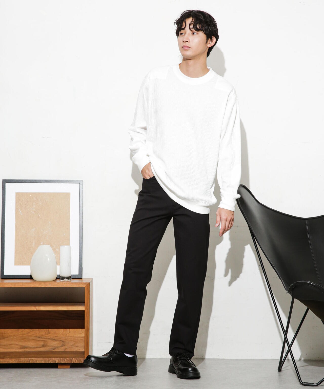 ストレッチポンチテーパード5Pパンツ 6723227202