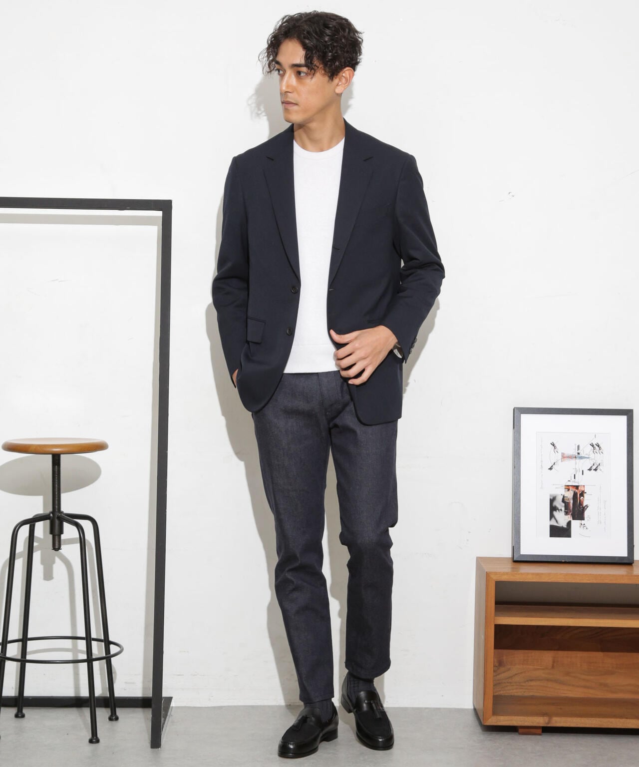 LB.03/「ESSENTIAL LINE」ノンフェイドスキニースラックス 6683127226