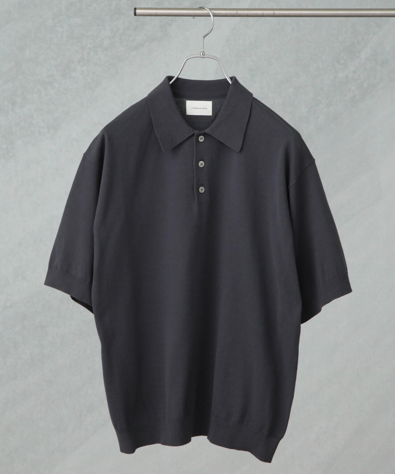clepuscule/別注 S/S KNIT POLO 6705124015