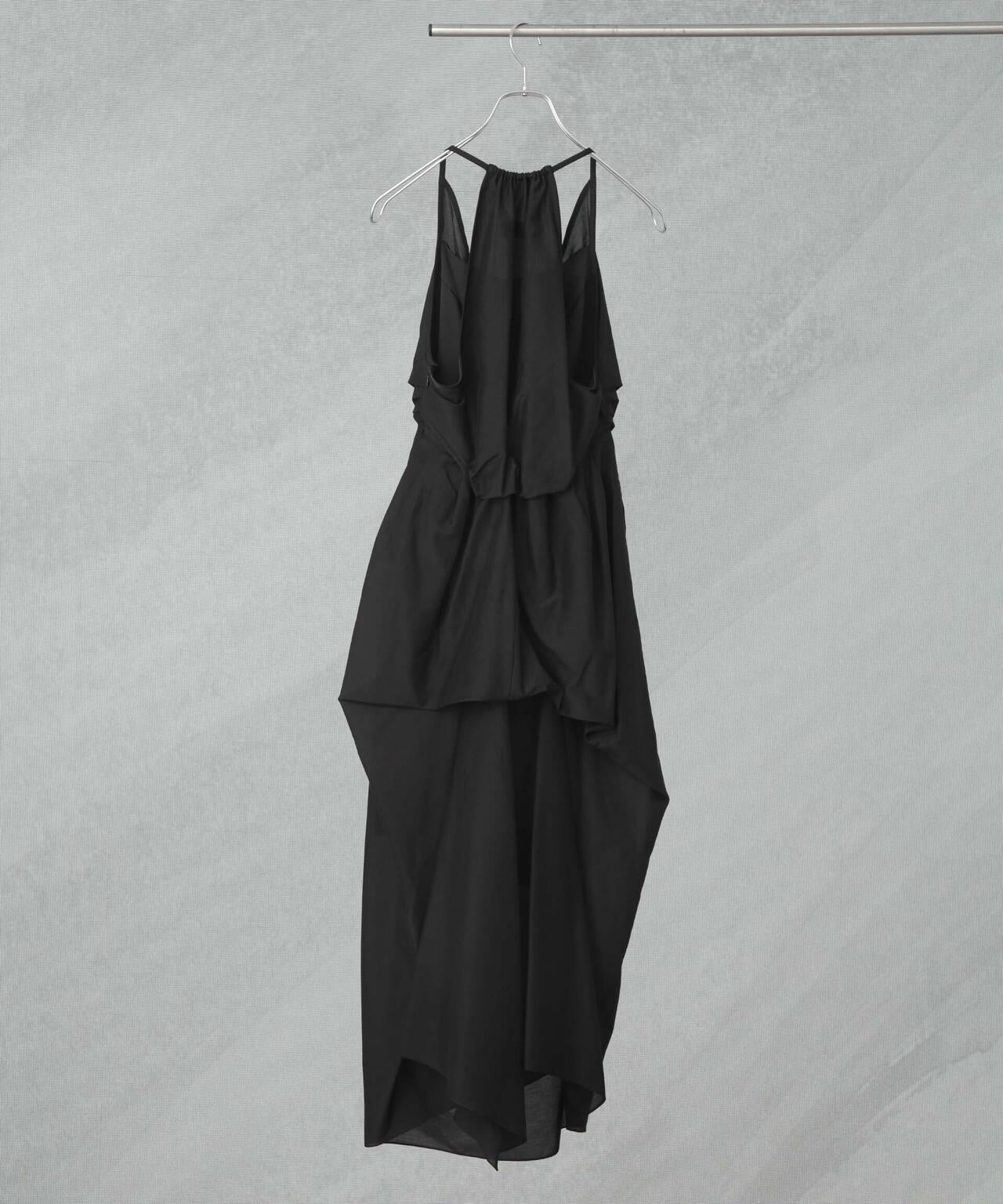 ANTHEM A/COTTON SILK DRAPE BUSTLE DRESS 6715119049