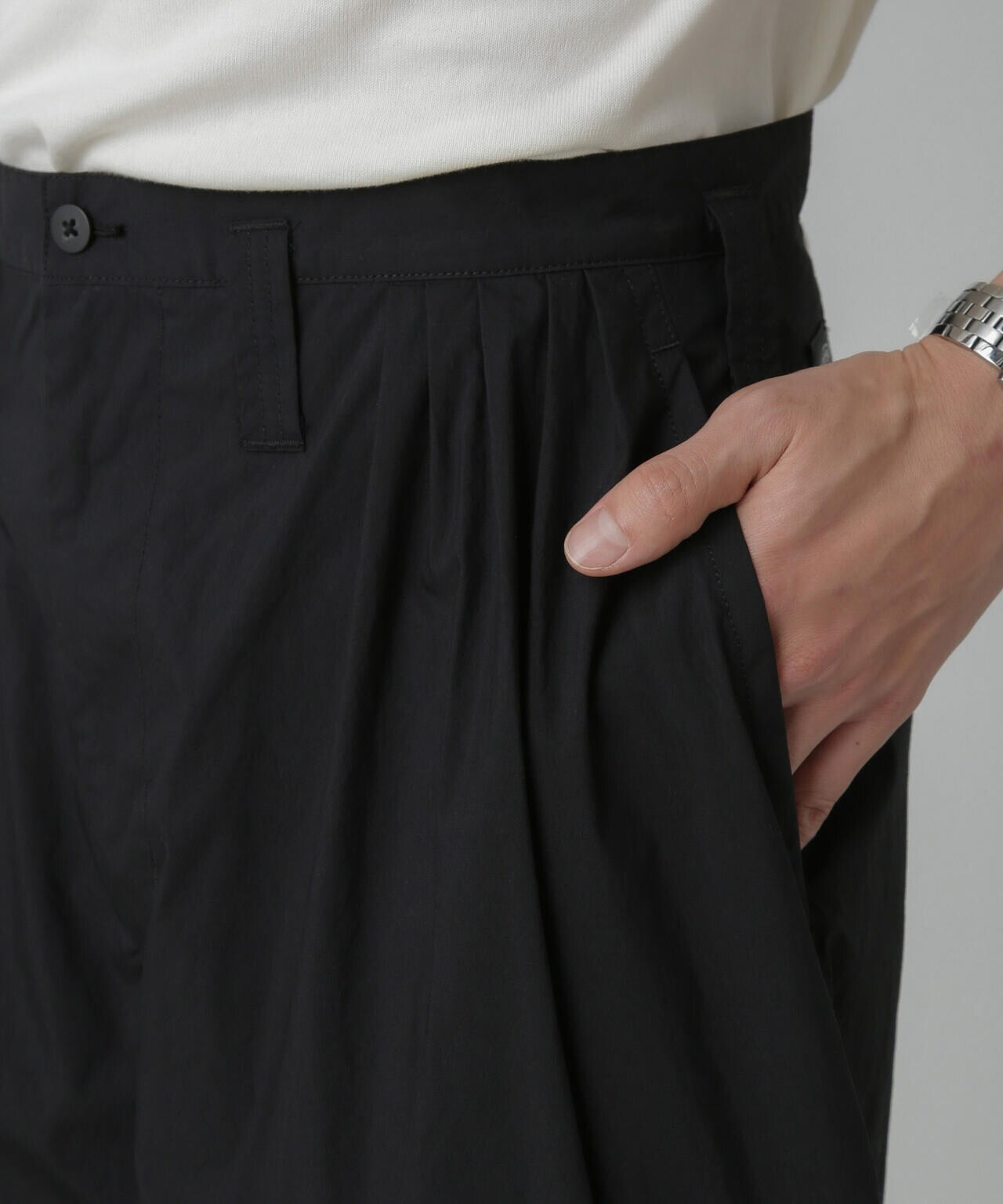 Porter Classic/POPLIN BEBOP PANTS 6704127069