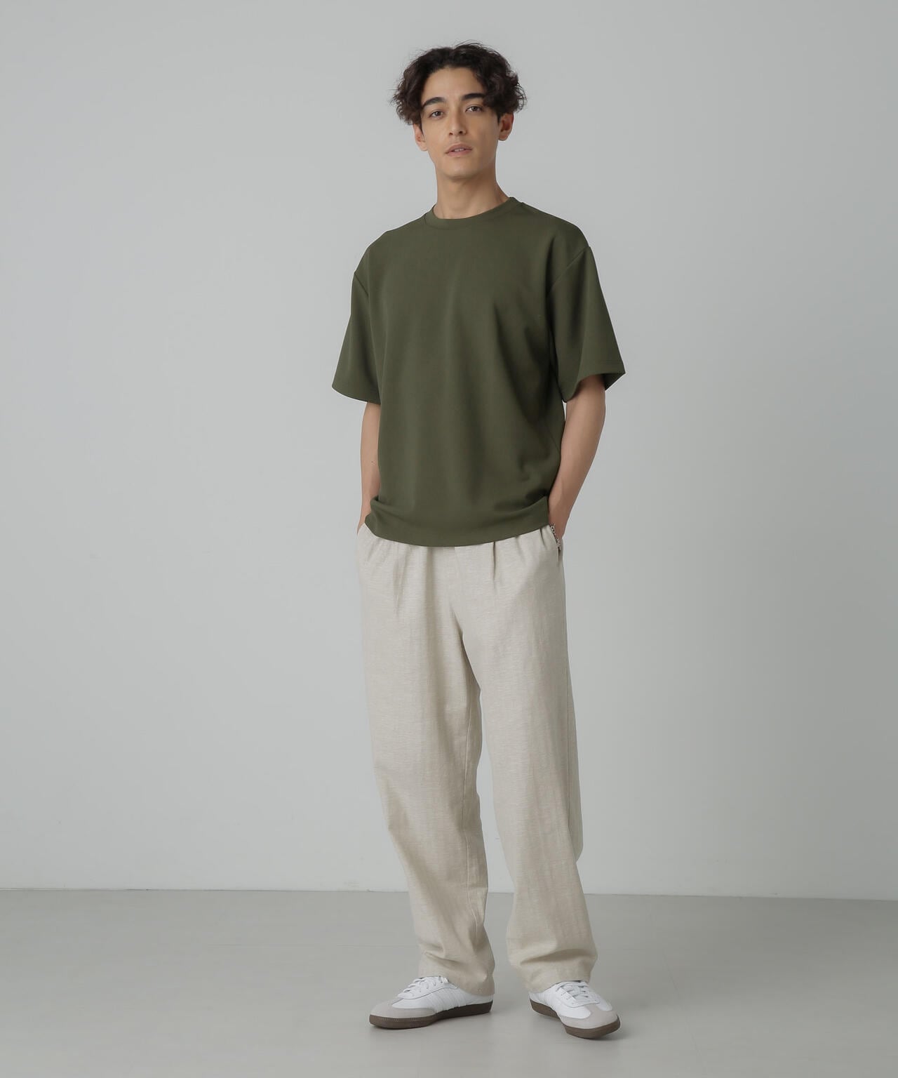 梨地ダンボールリラックスTシャツ(セットアップ可) 6724124230