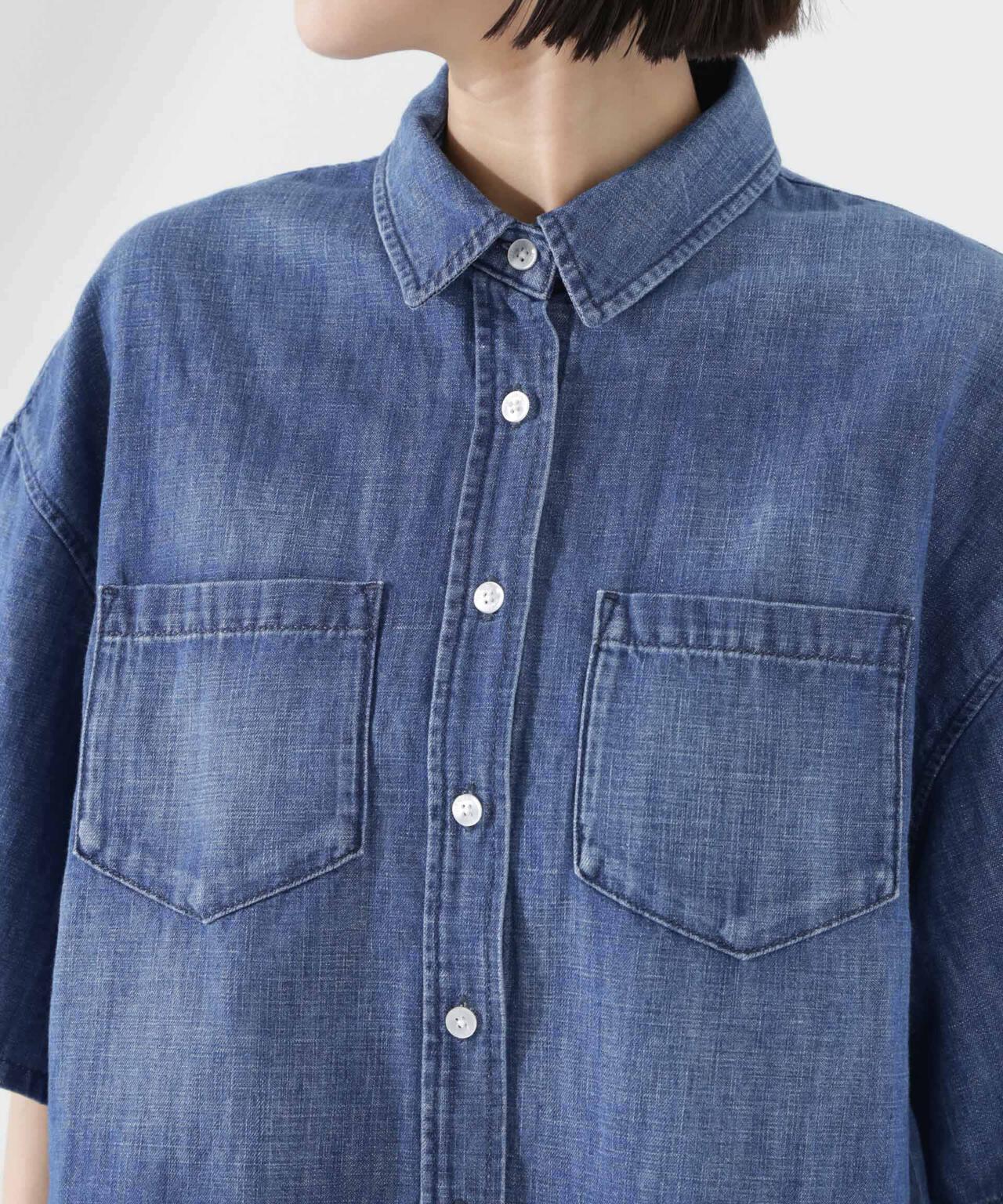 Healthy DENIM/Breezy Rosehip 半袖シャツ 6715121005