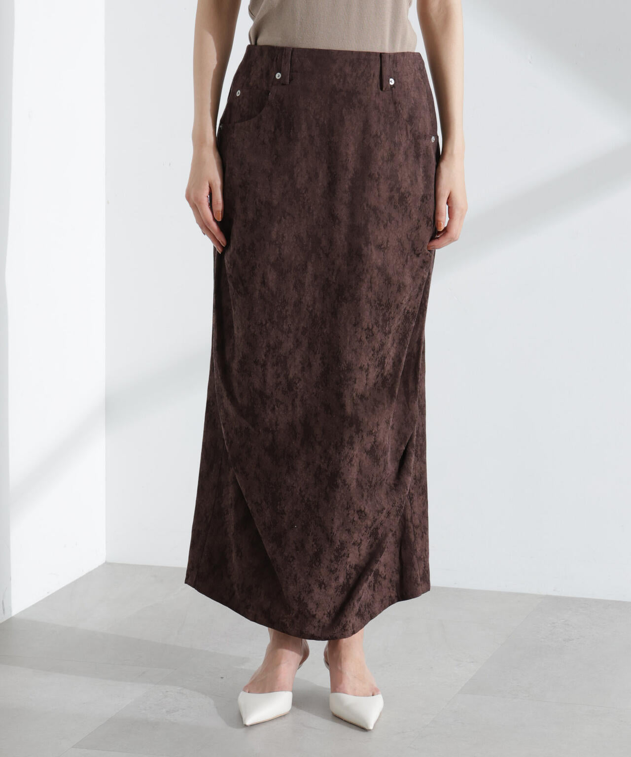ANTHEM A/MISTY JACQUARD TIGHT SKIRTS(セットアップ可) 6715130012
