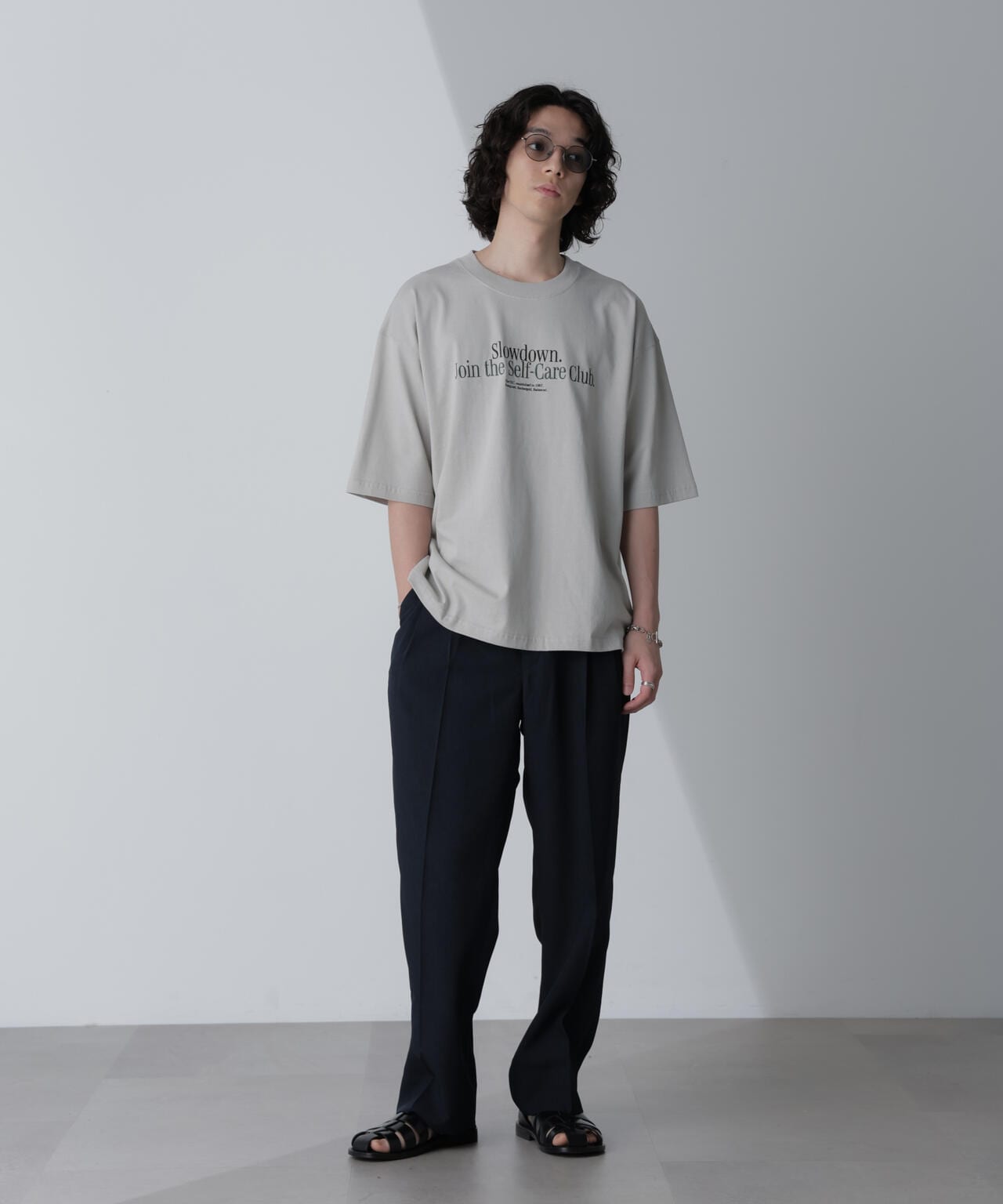 「MOFFISIE」オリジナルプリント刺繍 Tシャツ 半袖 6724124235