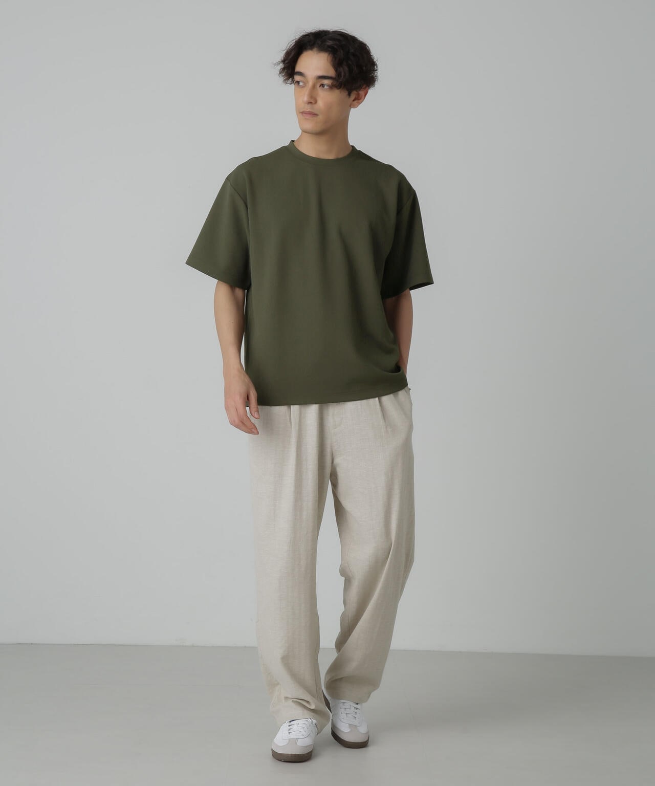 梨地ダンボールリラックスTシャツ(セットアップ可) 6724124230