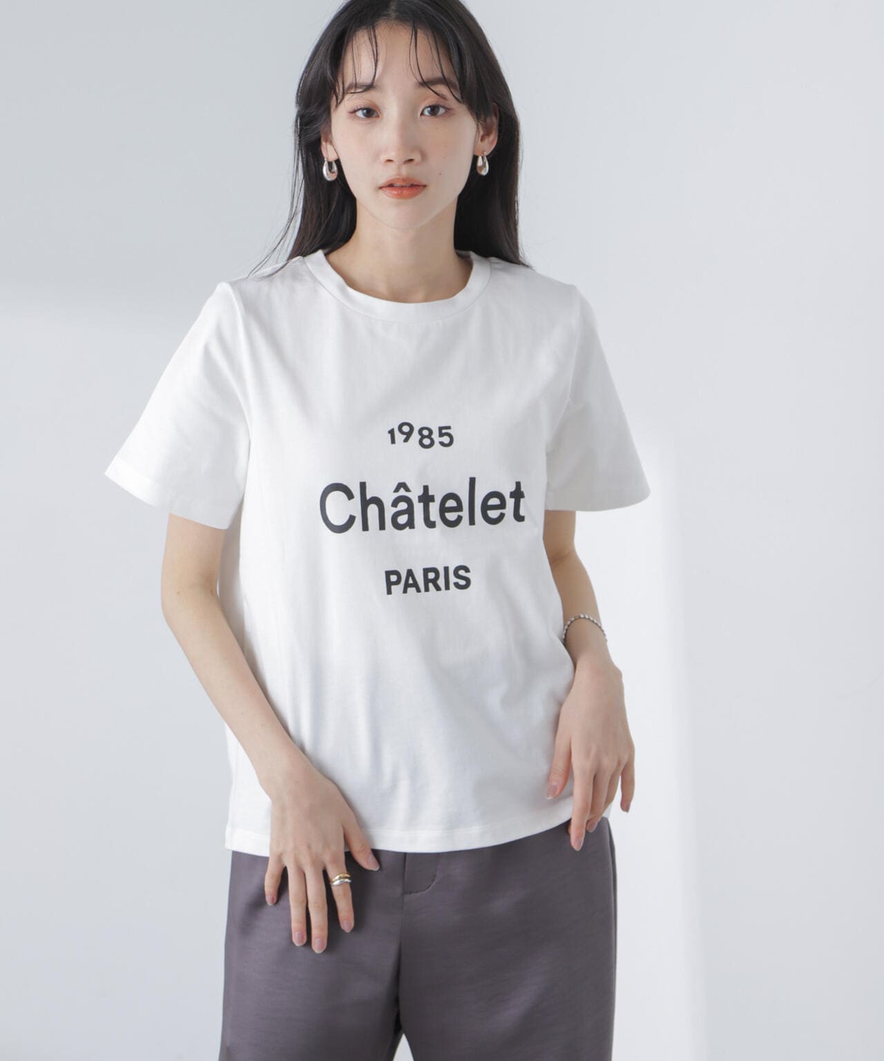 ロゴプリントTシャツ 6734124309