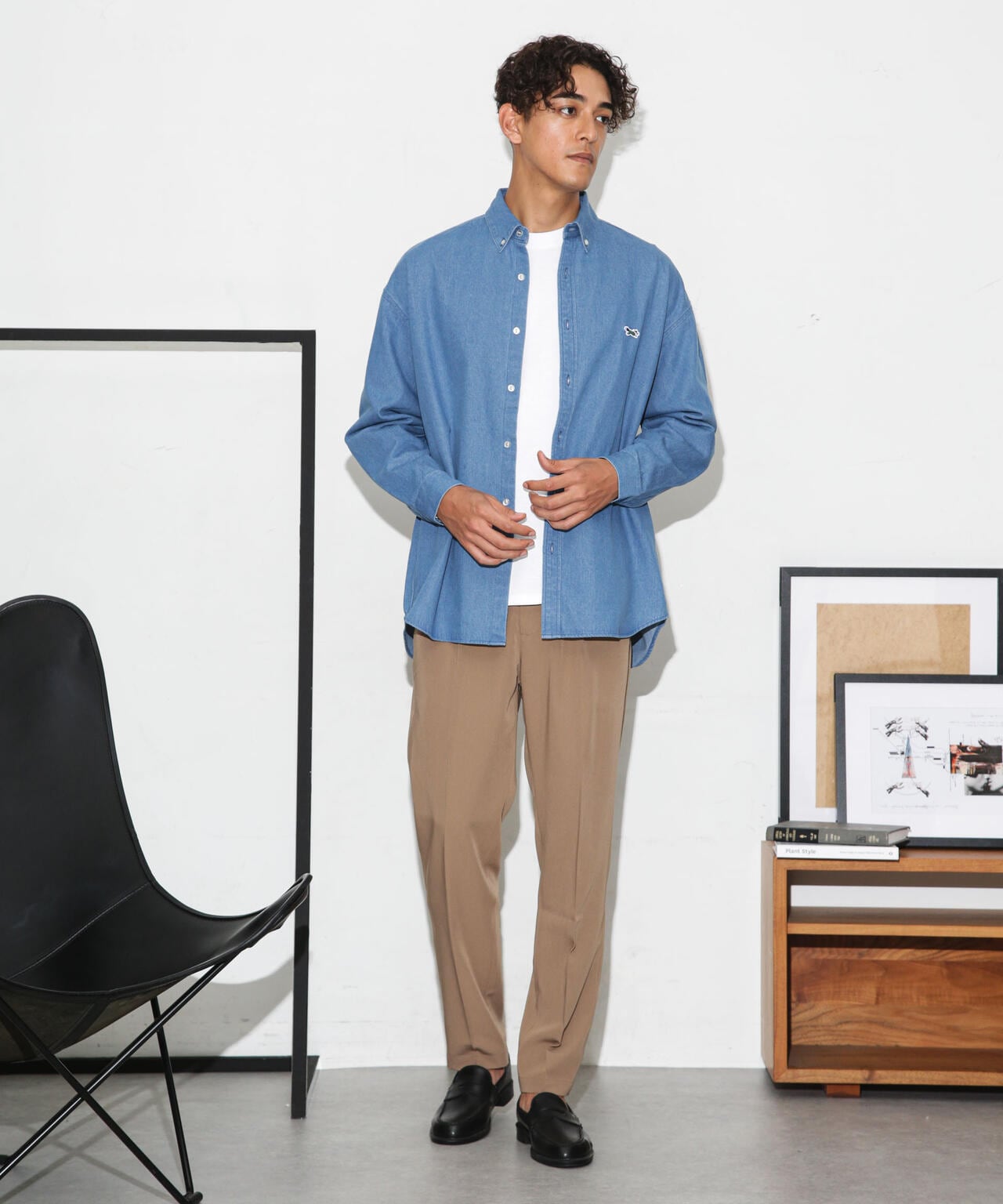 「Penney's別注」デニムシャツ 長袖 6723220221
