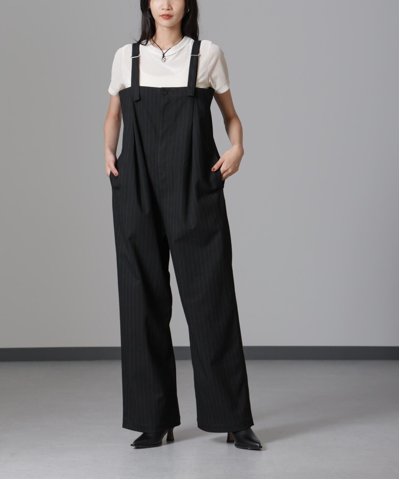 UNIVERSAL OVERALL/別注 サスペンダーオーバーオール 6714219029