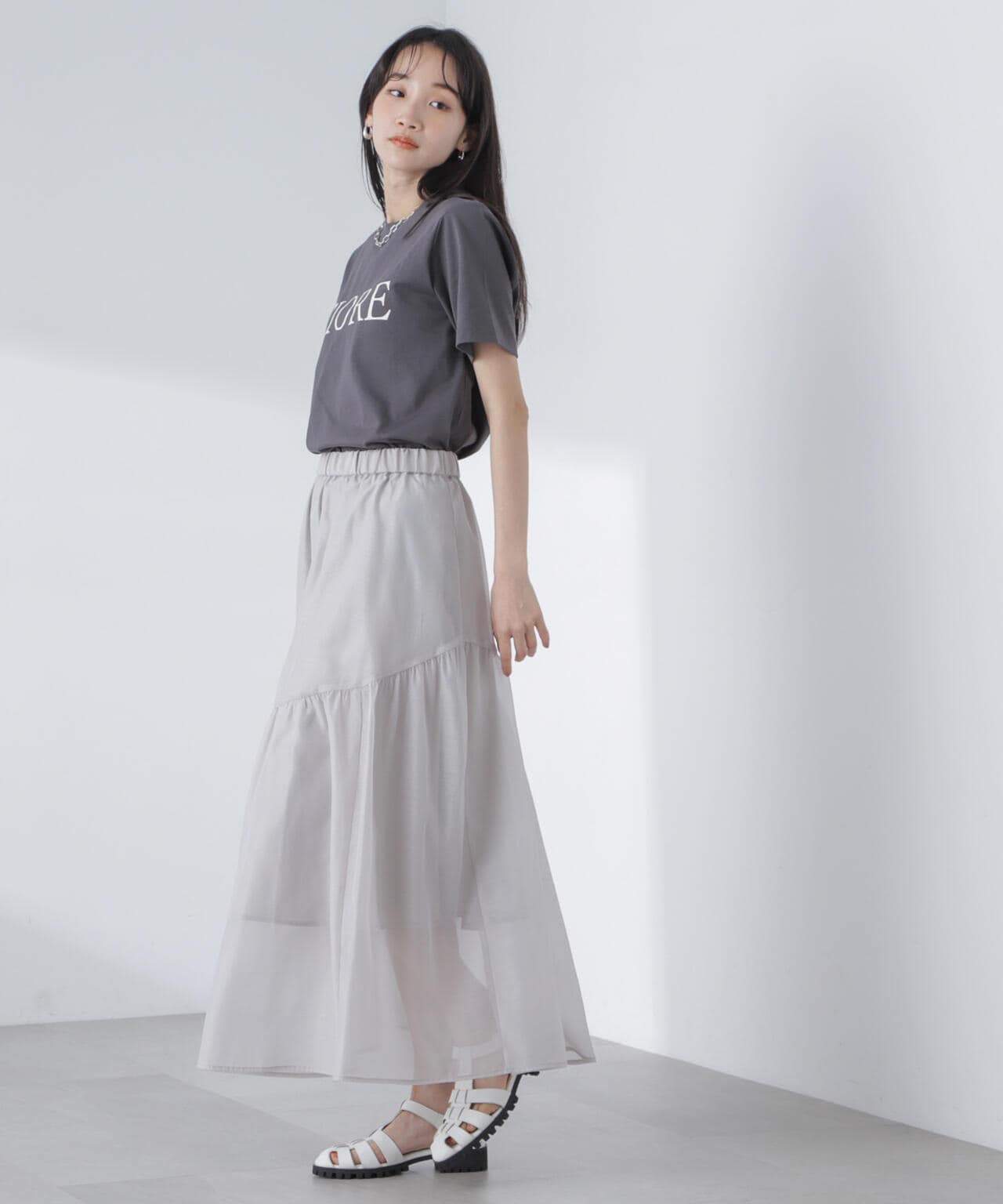 ロゴプリントTシャツ 6734124309