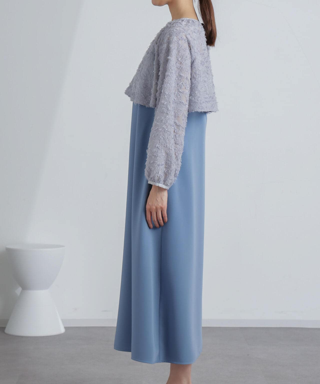 前後2WAYボレロ付きキャミワンピース 6694119309