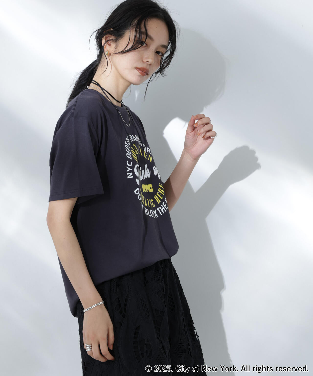 GOOD ROCK SPEED×Anti Soaked(R) 汗染み防止 NYC Tシャツ 6695124308