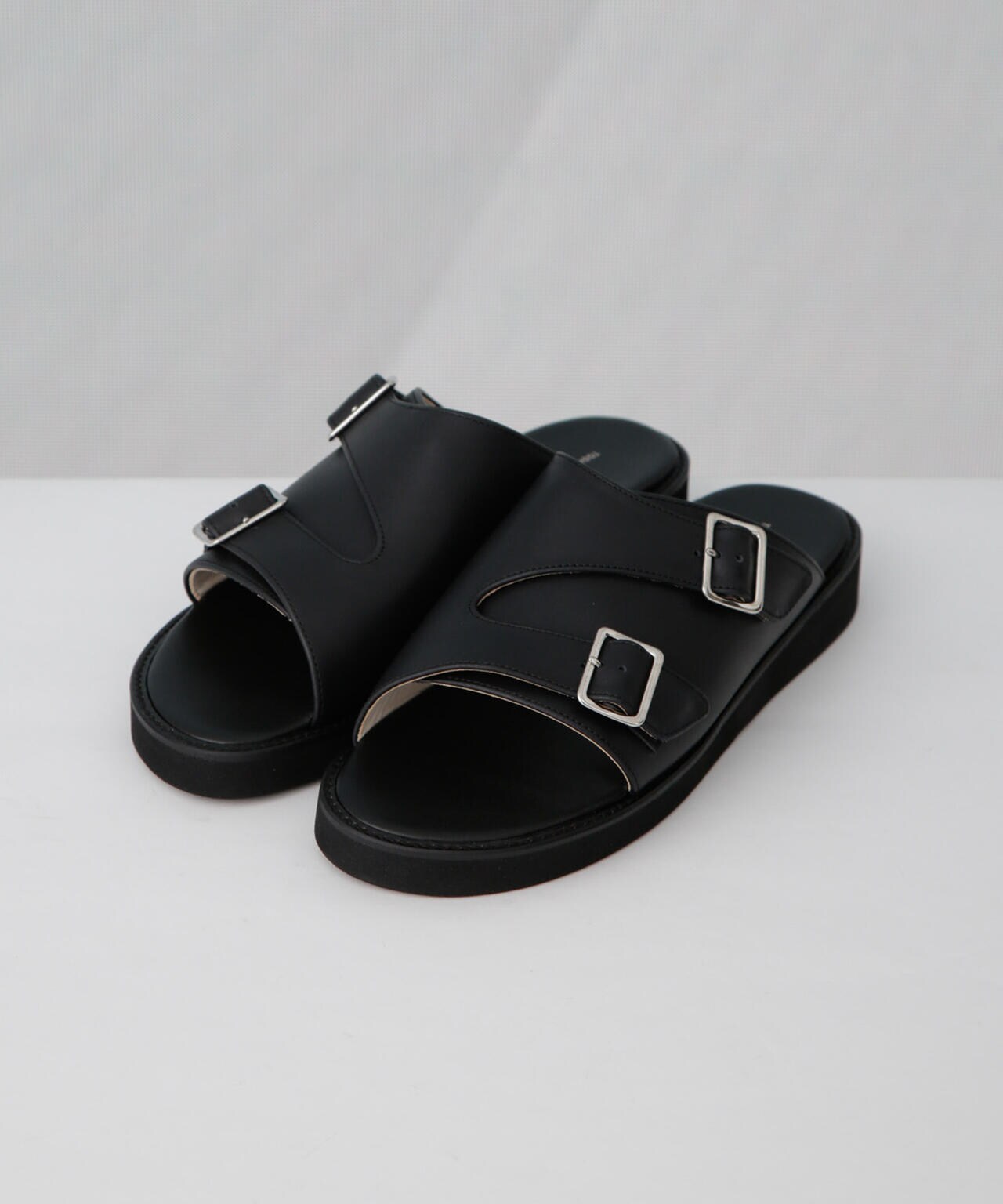 BEAUTIFUL SHOES/DOUBLE BELT SANDALS 6714135186
