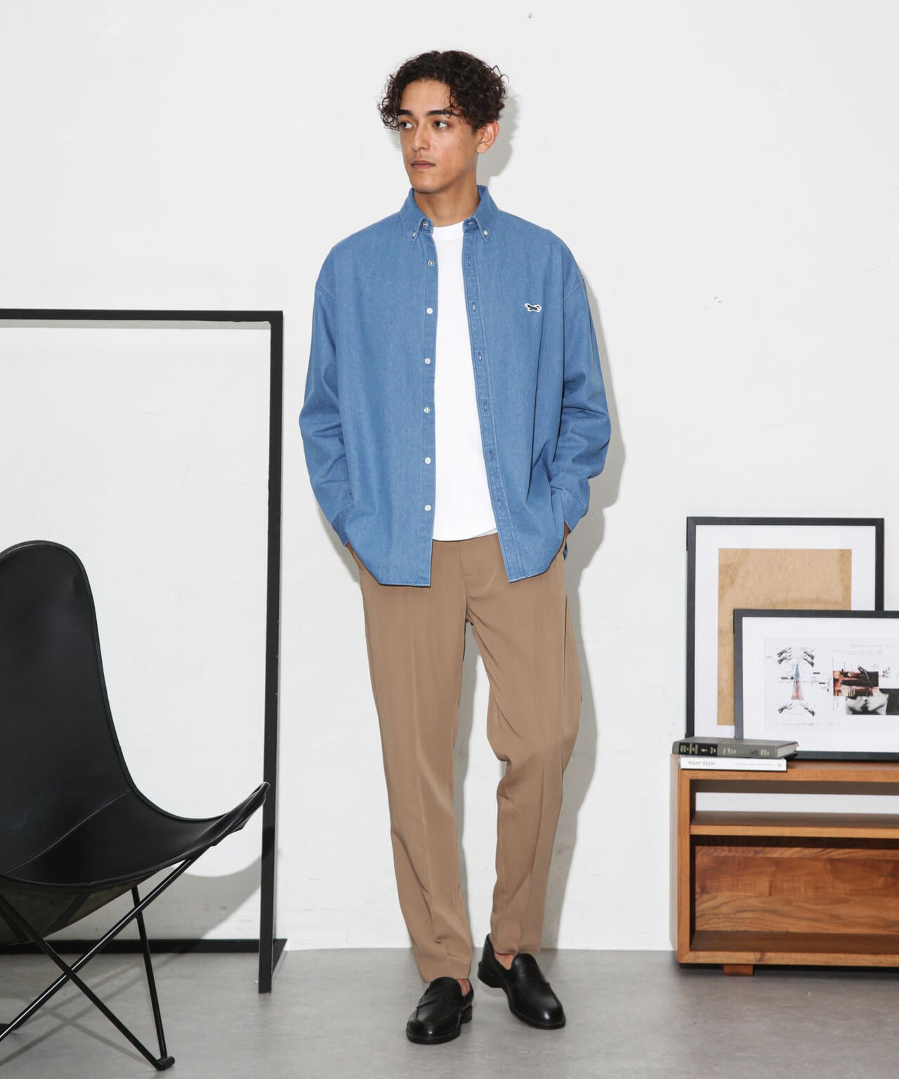 「Penney's別注」デニムシャツ 長袖 6723220221