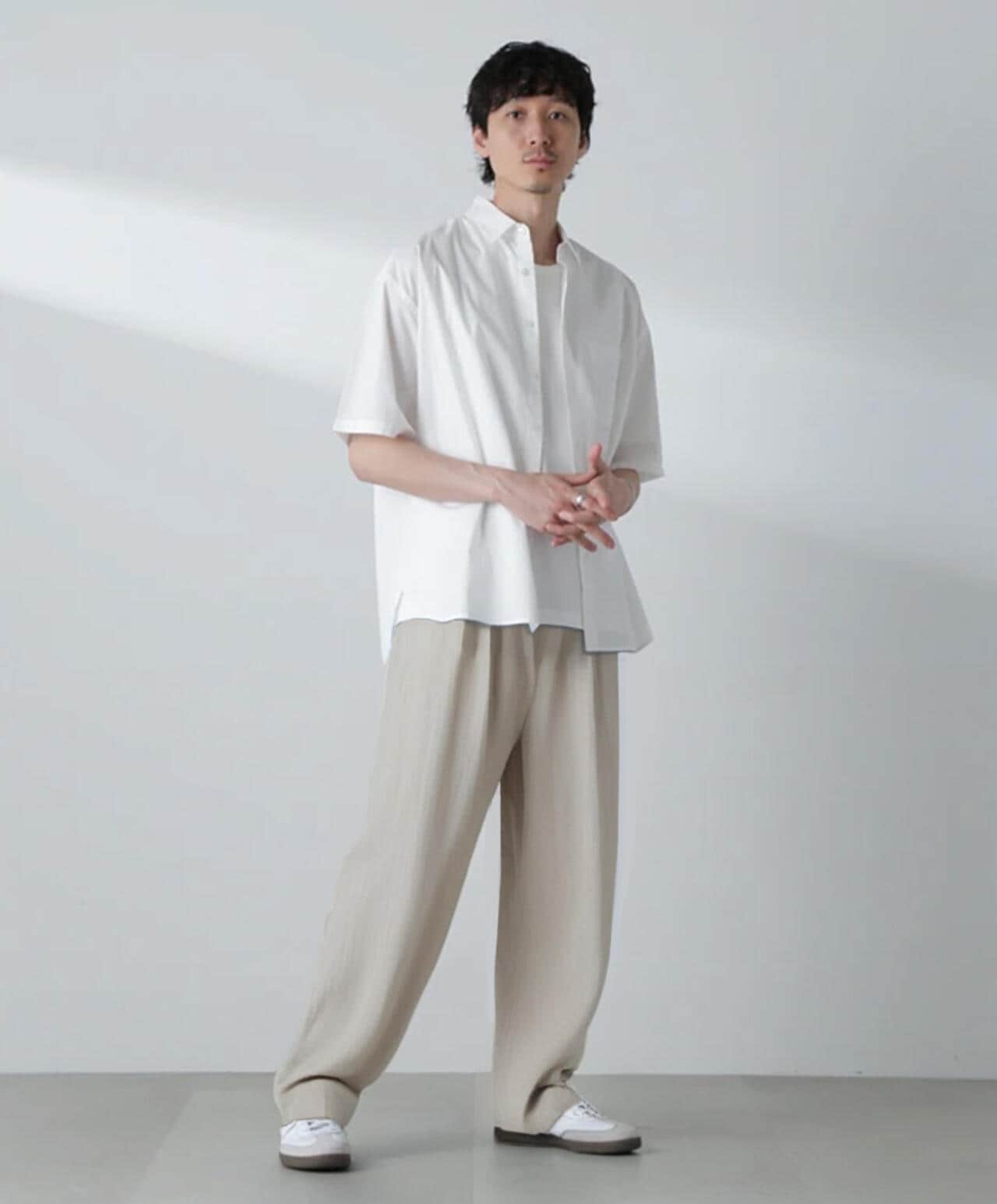 BIGシャンブレーシャツ 半袖 6724221215