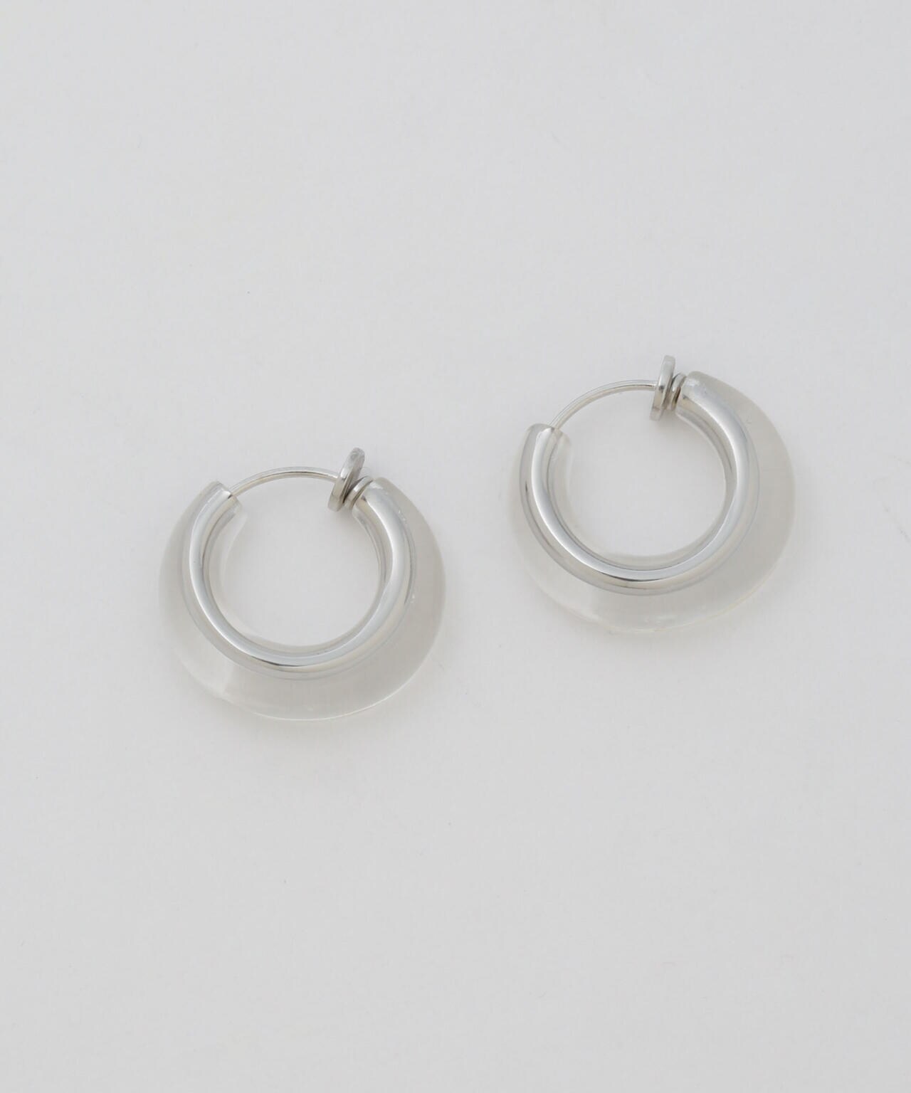 クリアフープピアス 6695145300