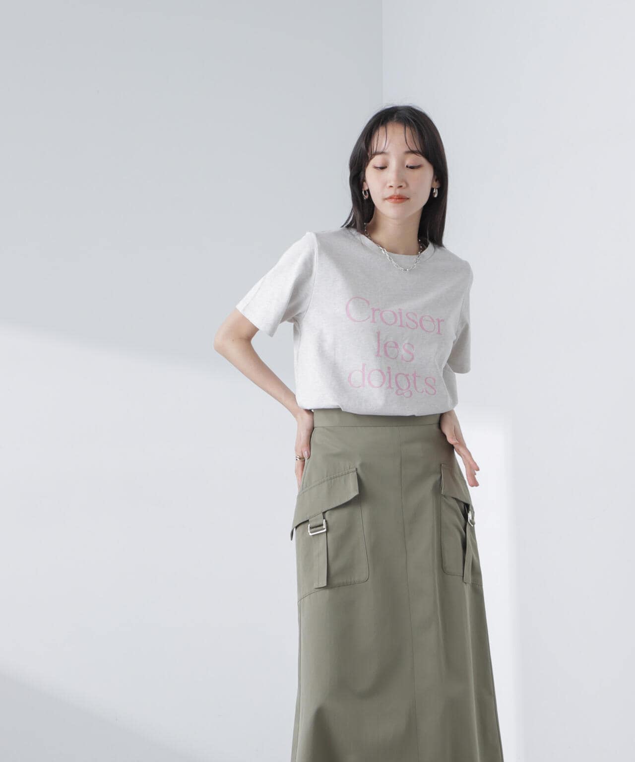 ロゴプリントTシャツ 6734124309