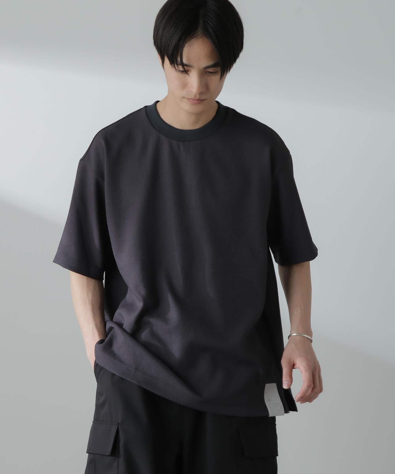 DESCENTE / STRECH TWILL T-SHIRT