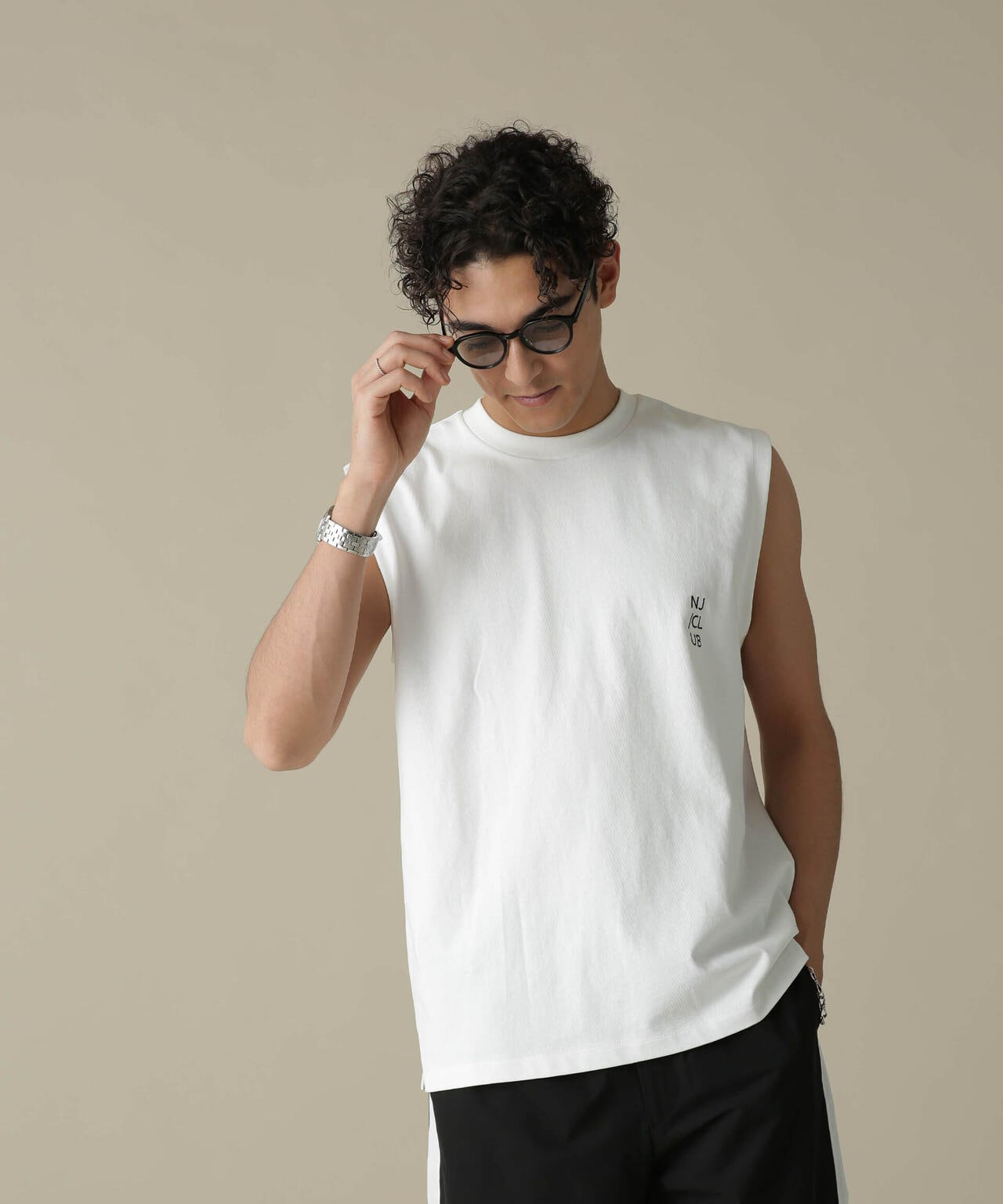 「NJ/CLUB」PARKSTOCK ベーシックタンクトップ 6684124224