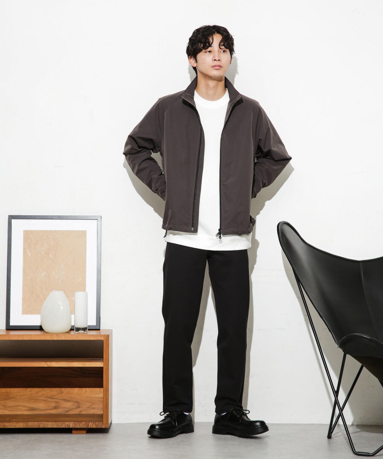 ストレッチポンチテーパード5Pパンツ 6723227202