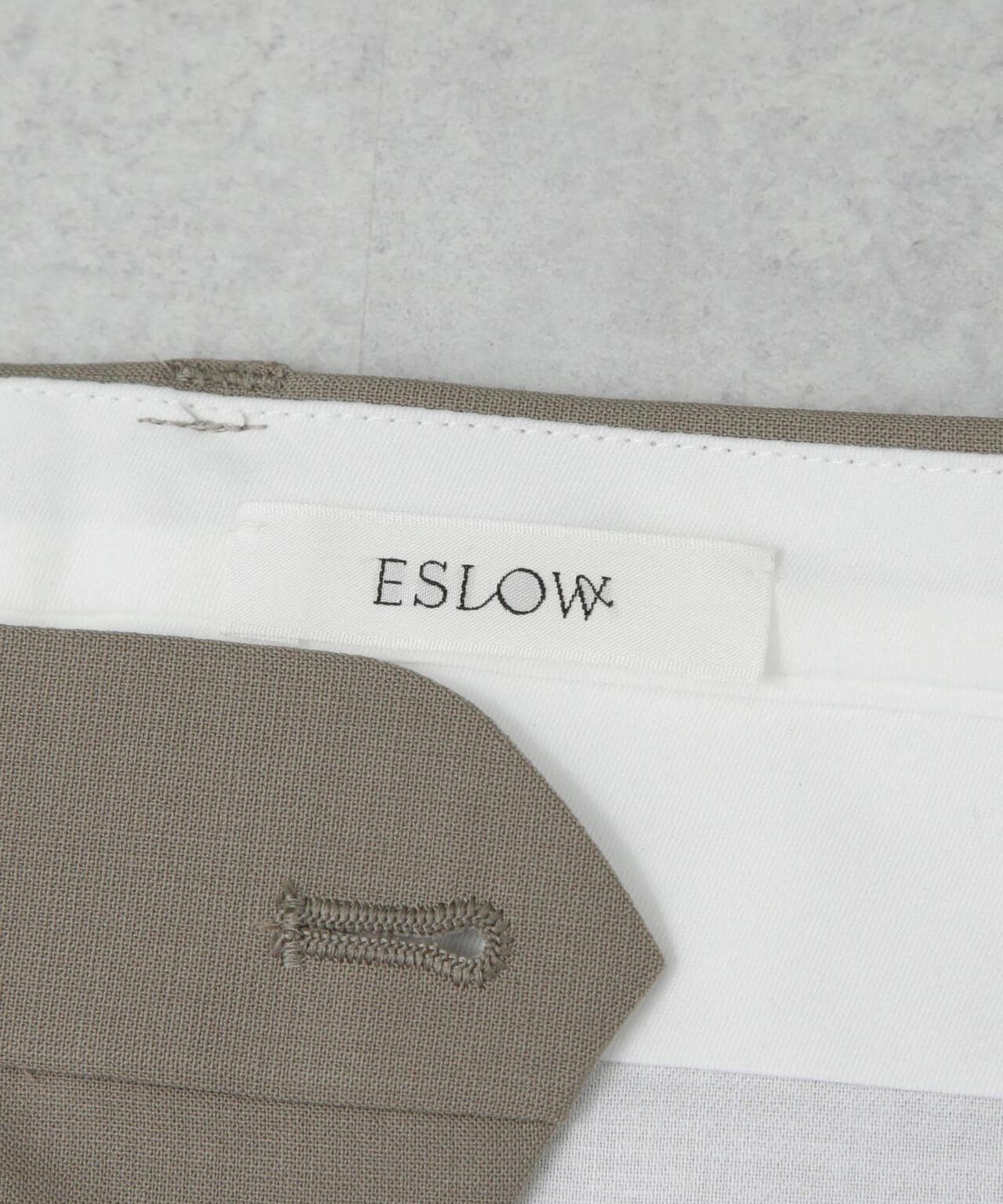 ESLOW/ONE TUCK PANTS 6704127075