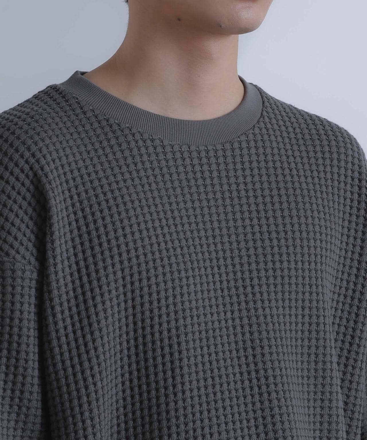 オニワッフルビッグTシャツ 五分袖 6724124212