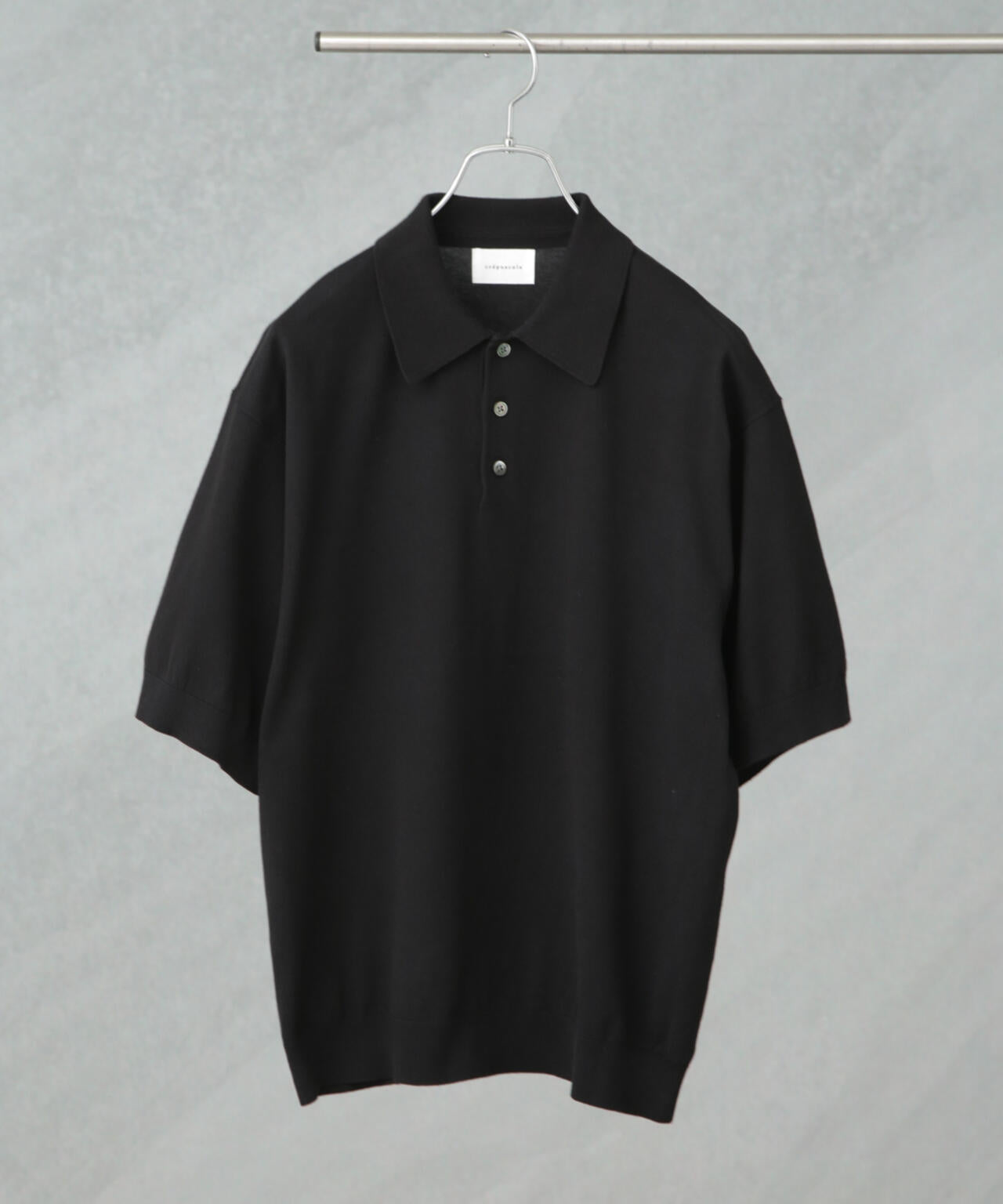 clepuscule/別注 S/S KNIT POLO 6705124015