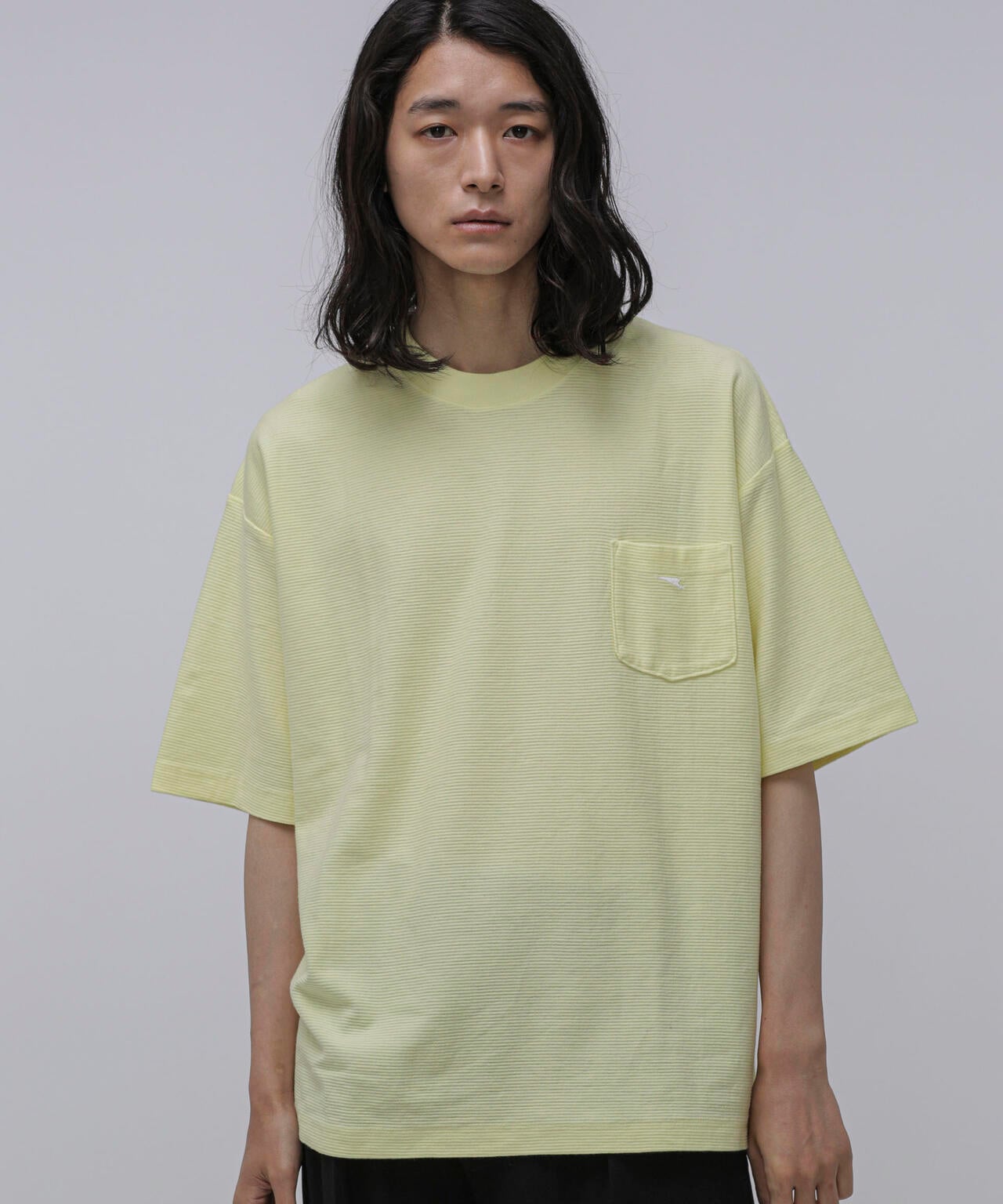 LB.04/タックボーダーポケットTシャツ 6723124264