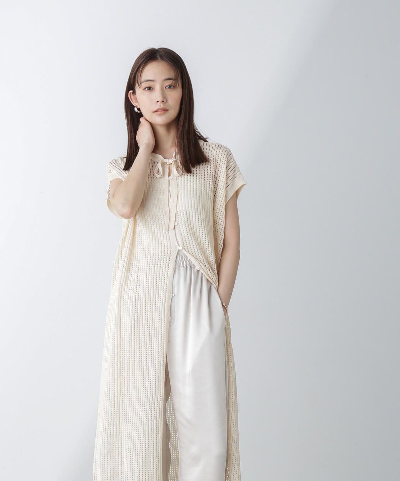 前後2wayメッシュワンピース 6734119323
