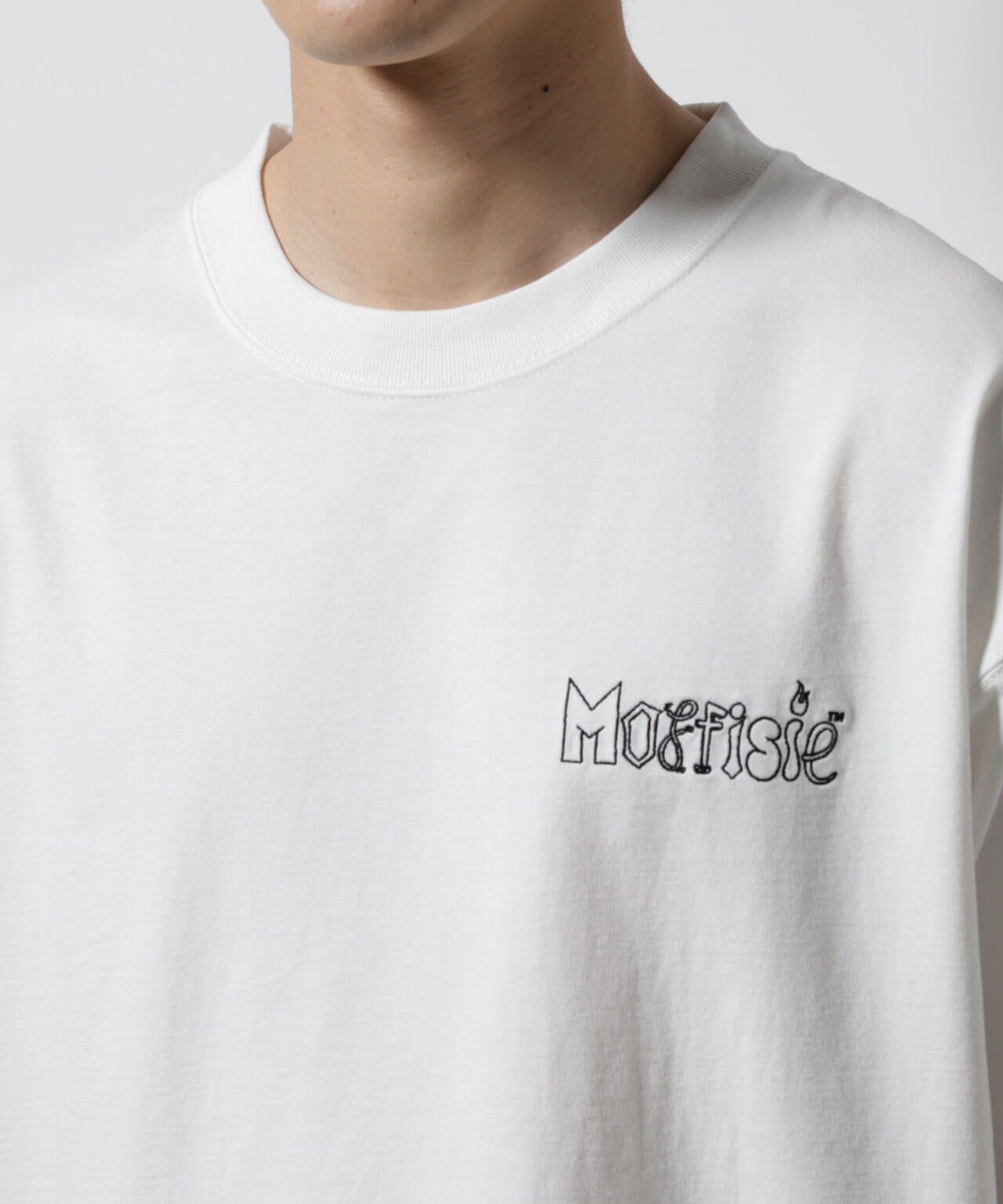 「MOFFISIE」オリジナル刺繍プリント Tシャツ 半袖 6725124243