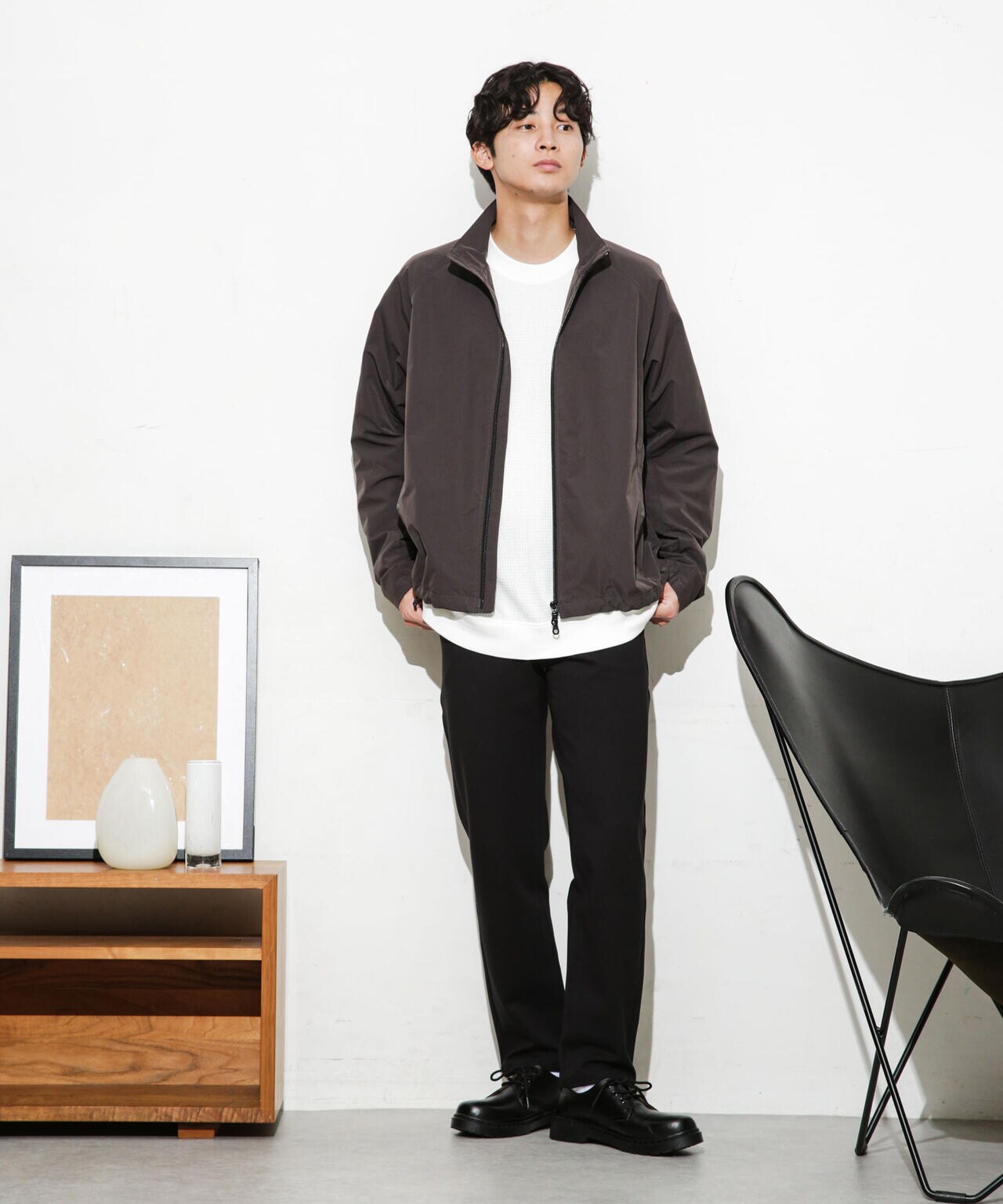 ストレッチポンチテーパード5Pパンツ 6723227202