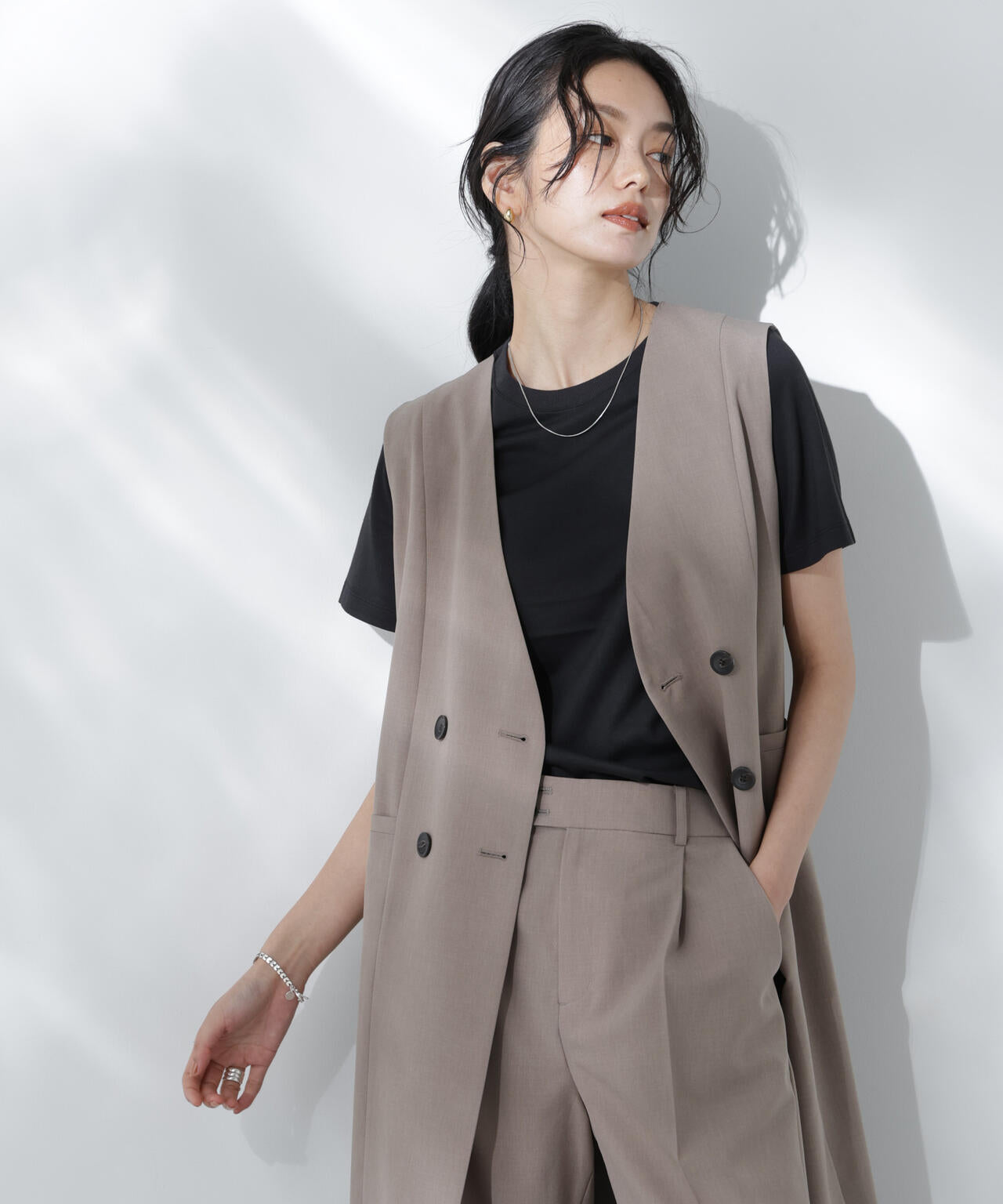 Anti Soaked(R) 汗染み防止クルーネックTシャツ 6695124300
