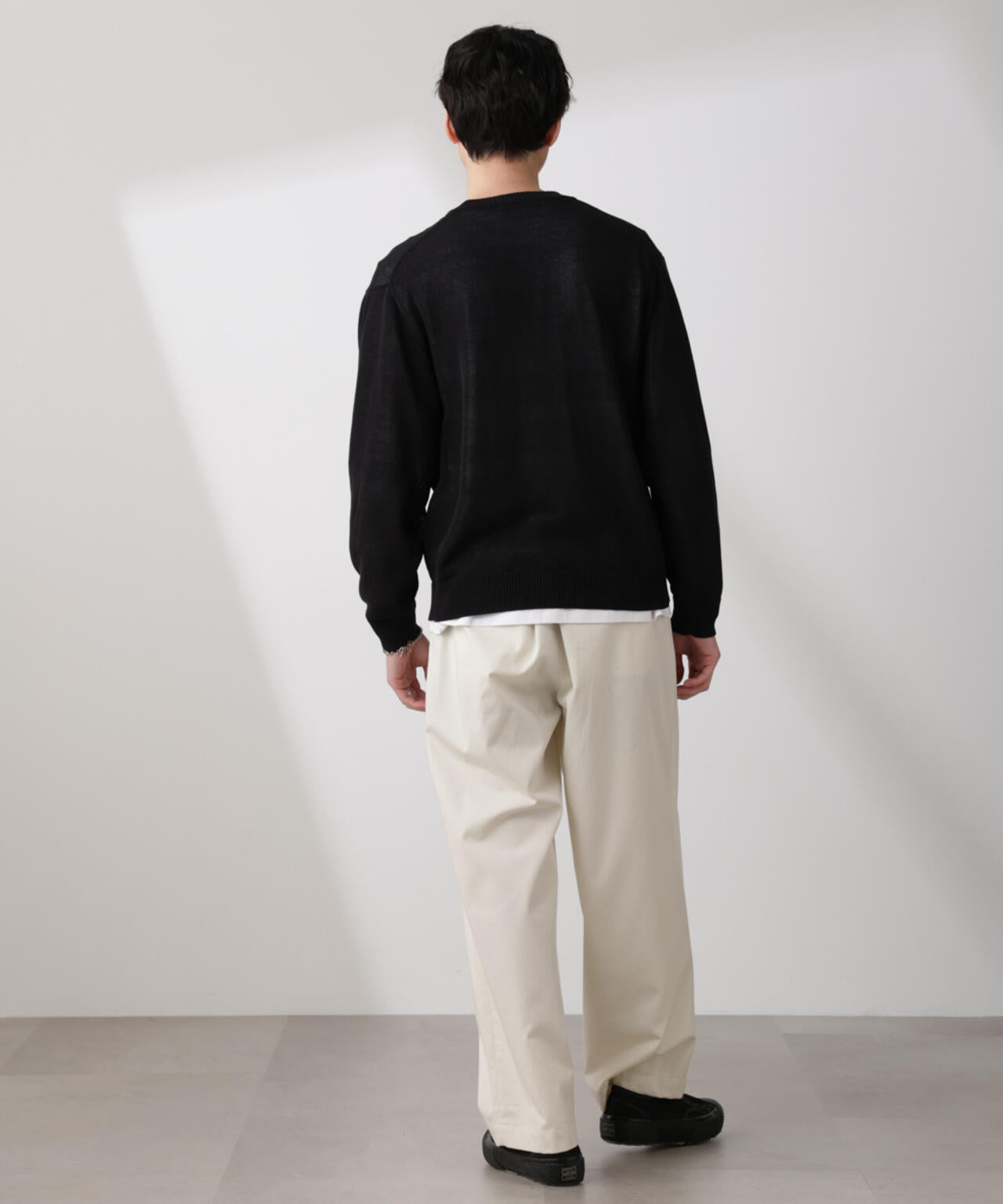 クルーネック シアーニット 6685122209