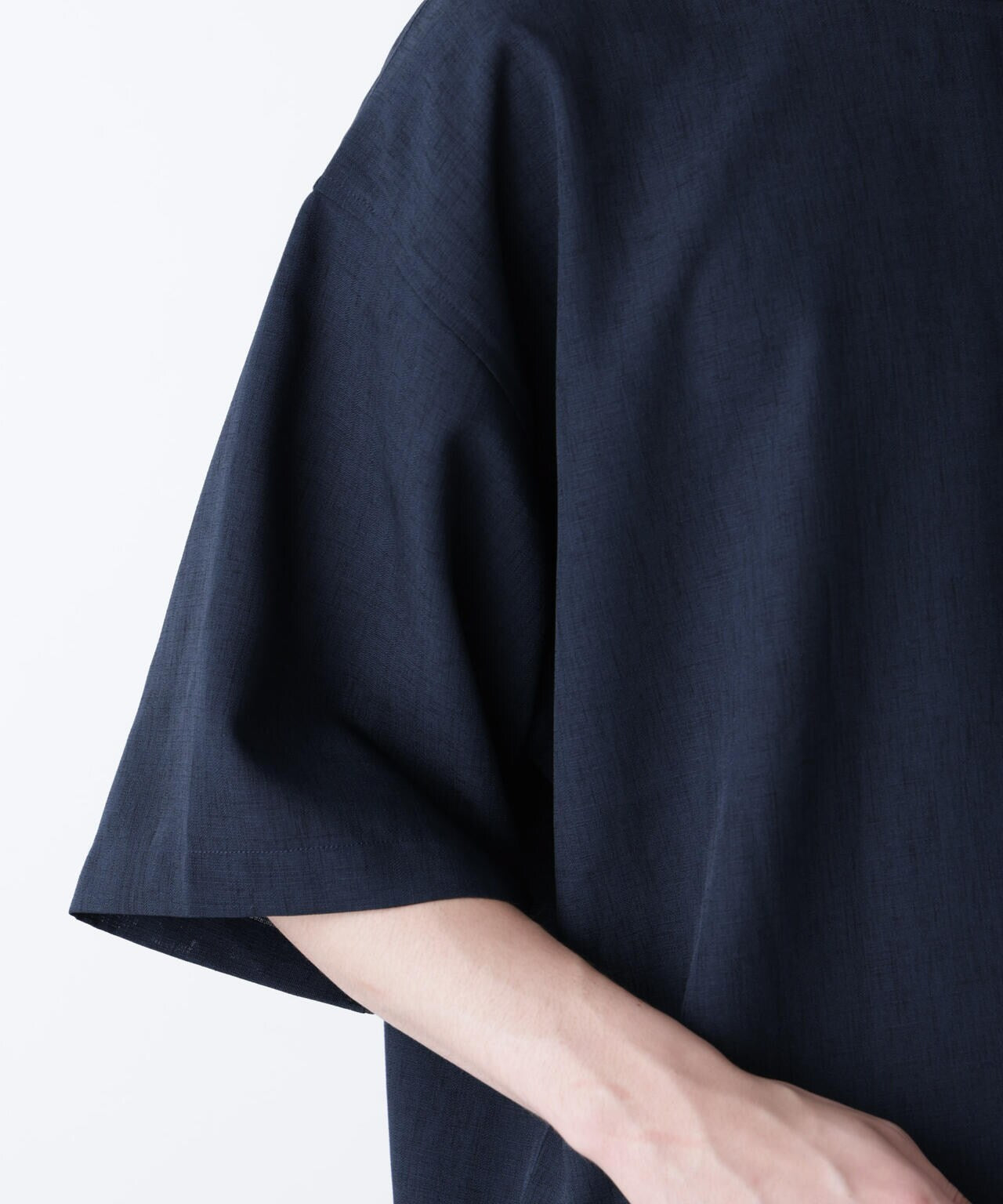 テックリネン布帛Tシャツ 半袖(セットアップ可) 6724224230