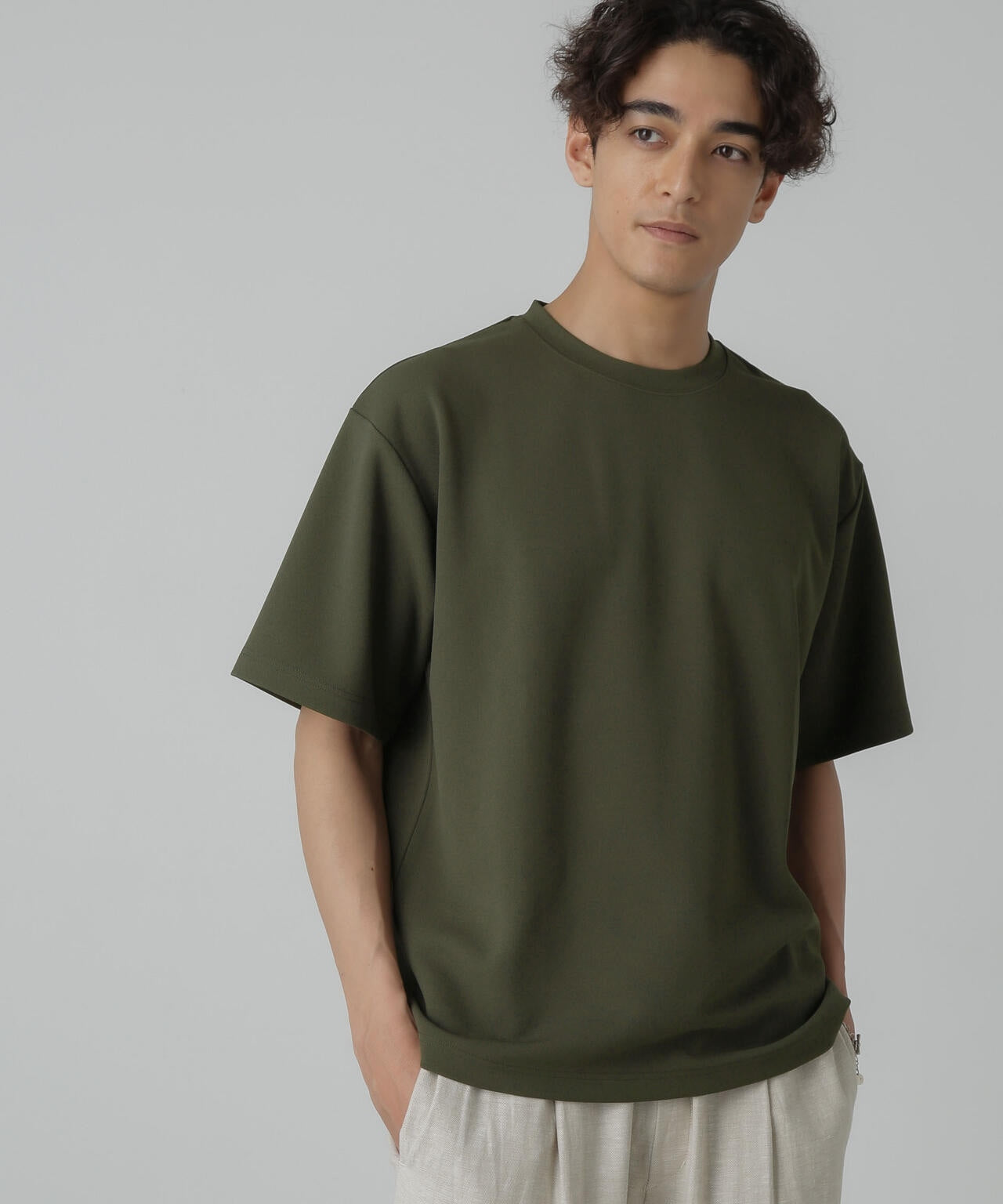 梨地ダンボールリラックスTシャツ(セットアップ可) 6724124230