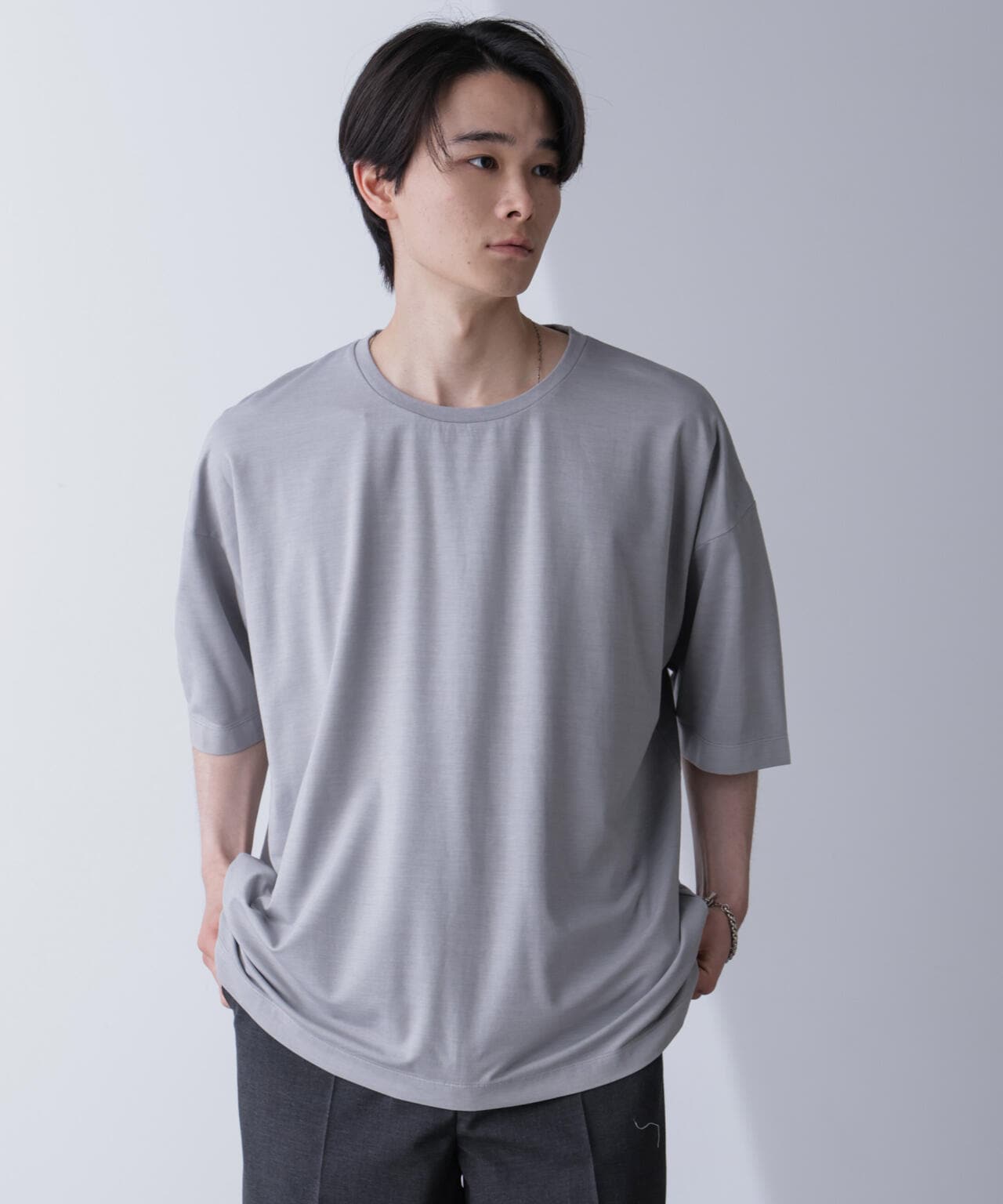 WEB限定/ピグメントビッグTシャツ 半袖 6724224203