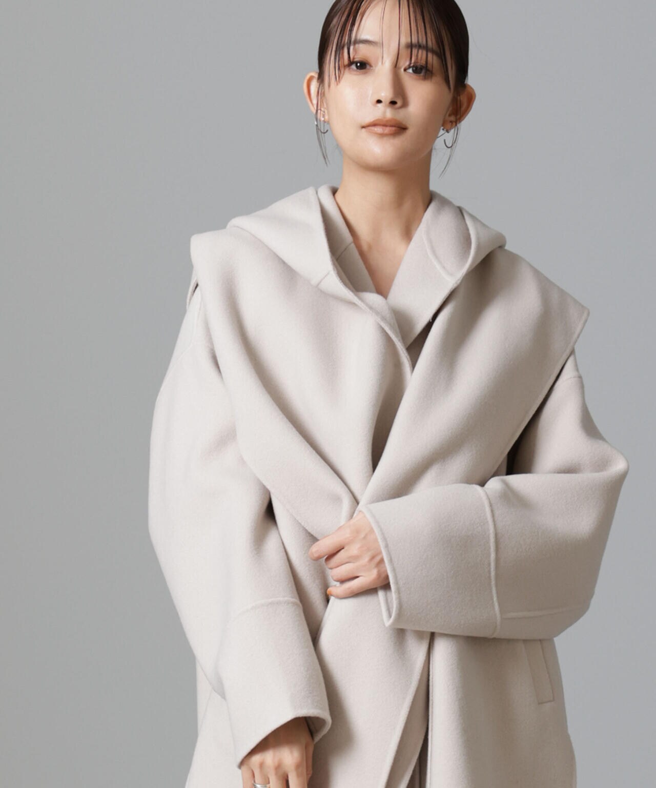 PURE LAMBS リバーフードストール 6694241301