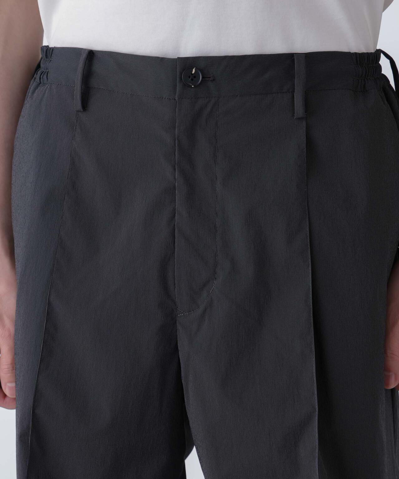 「N SHORTS」ショーツ ライトナイロンピンストライプ 6684128206