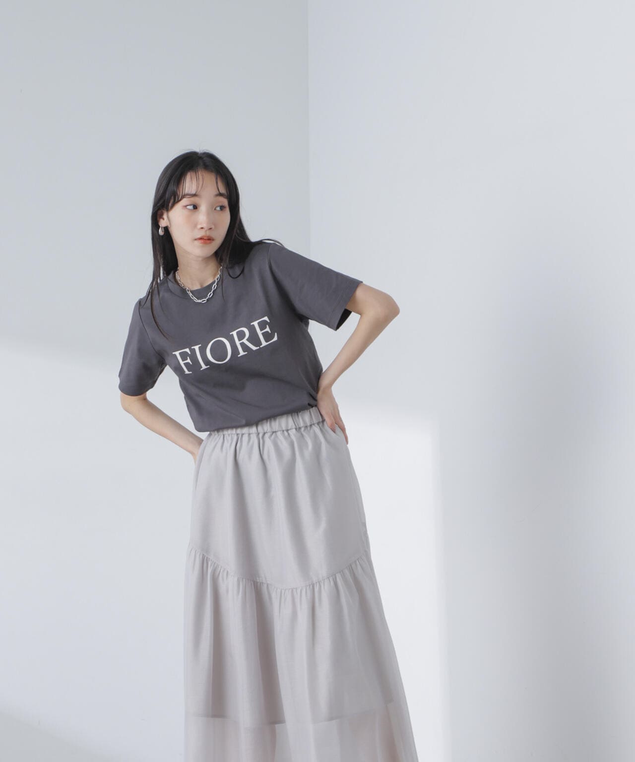 ロゴプリントTシャツ 6734124309