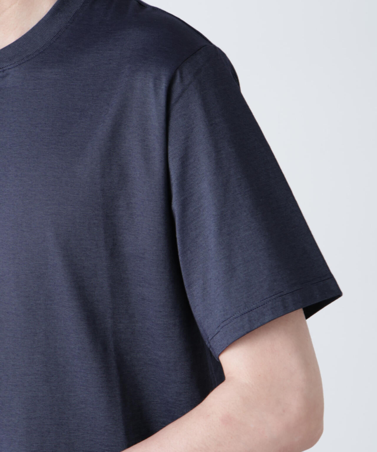 ソラーロライトストレッチヘンリーネックTシャツ(セットアップ可) 6685124237