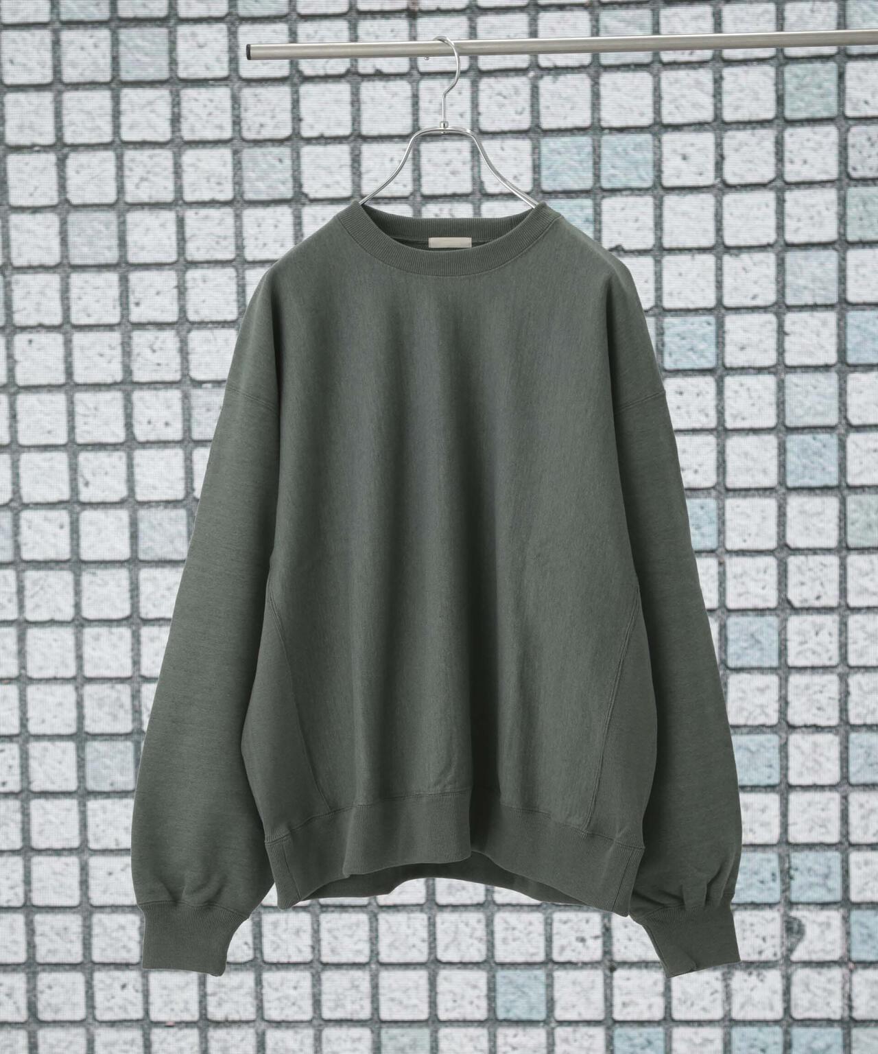 ULTERIOR/FADED SILKY TERRY SWEAT SHIRT 6704123108