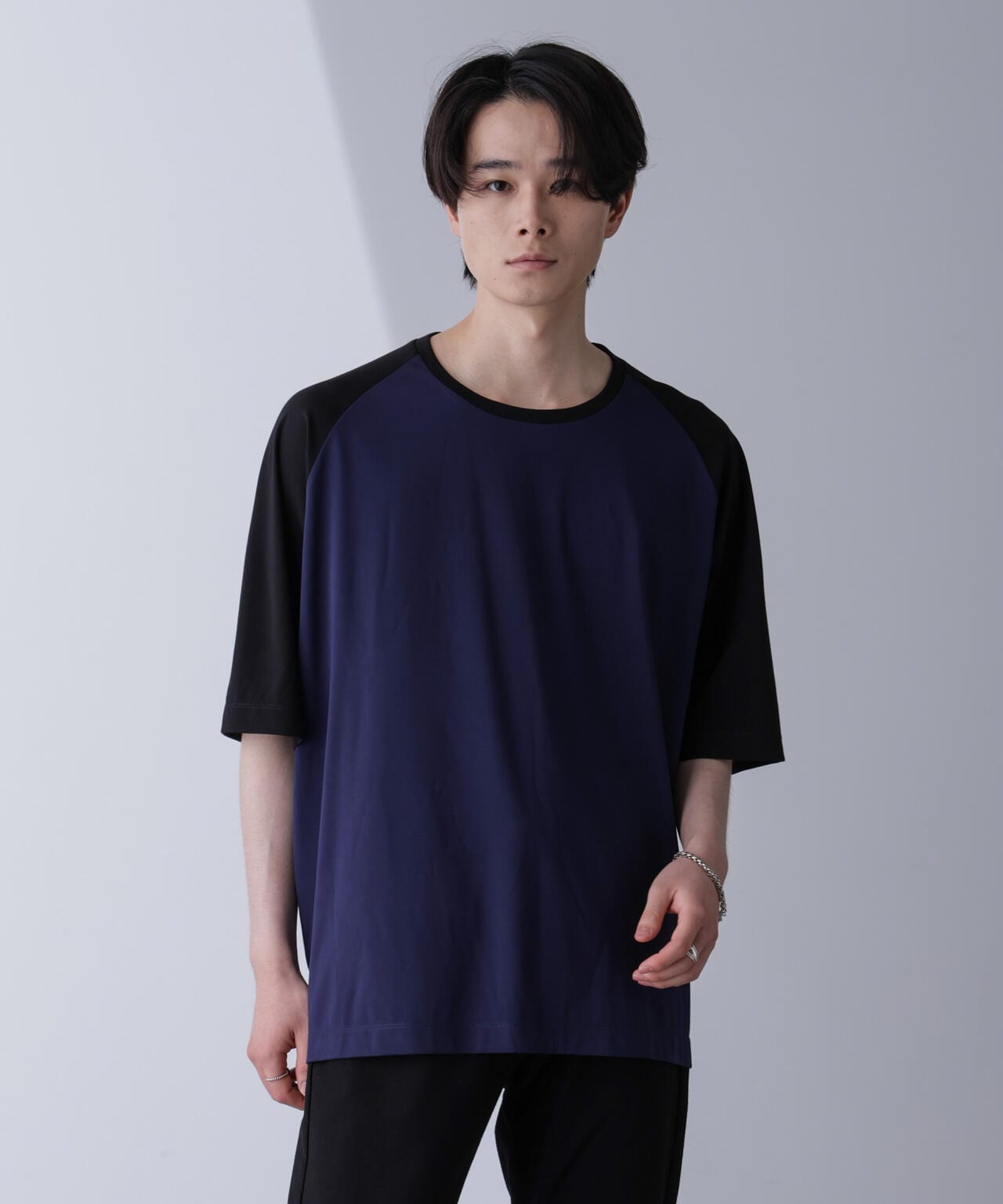 WEB限定/ワイドシルエットラグランTシャツ 半袖 6724224207
