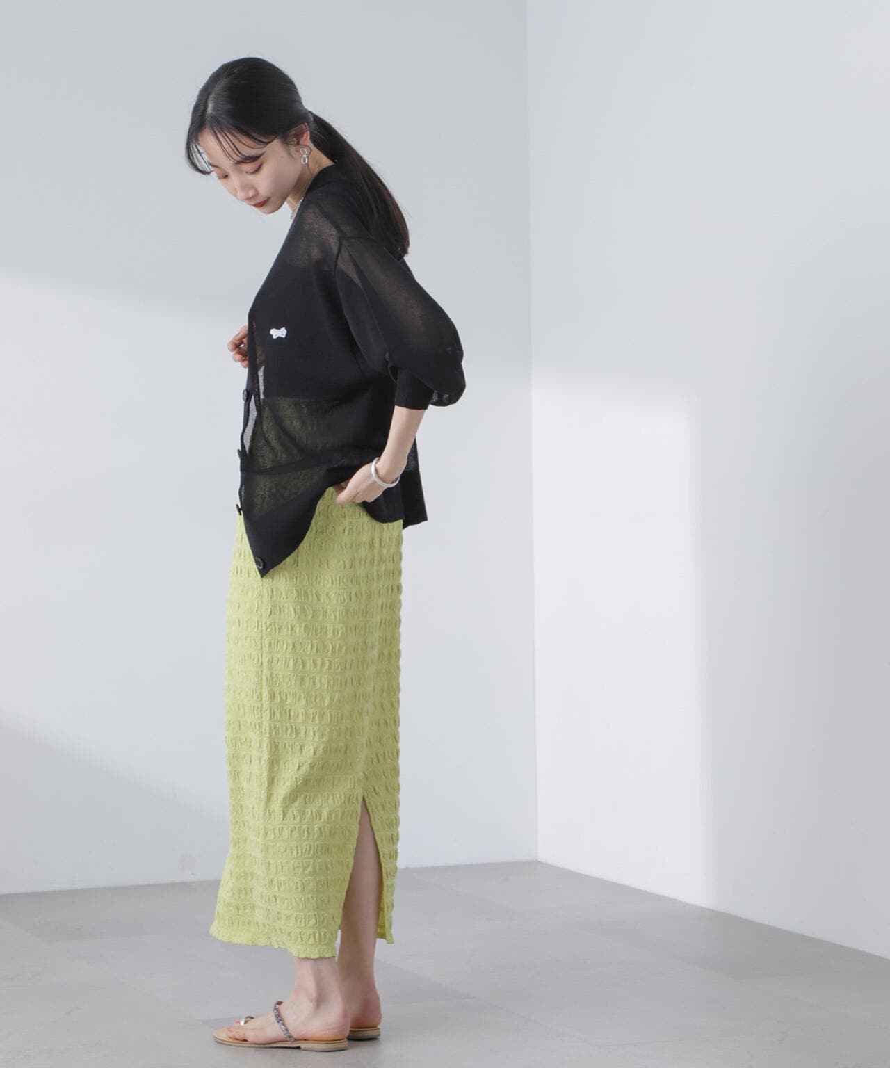 PENNEYS/PENNEYS別注TheFOXシアーカーディガン 6734122333