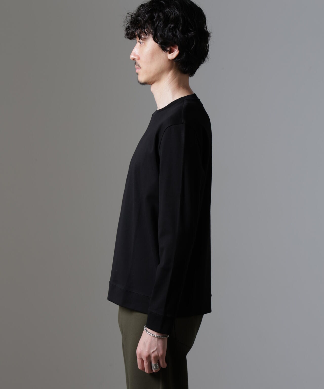 「FORMAL JERSEY」クルーネックカットソー長袖 6684223215