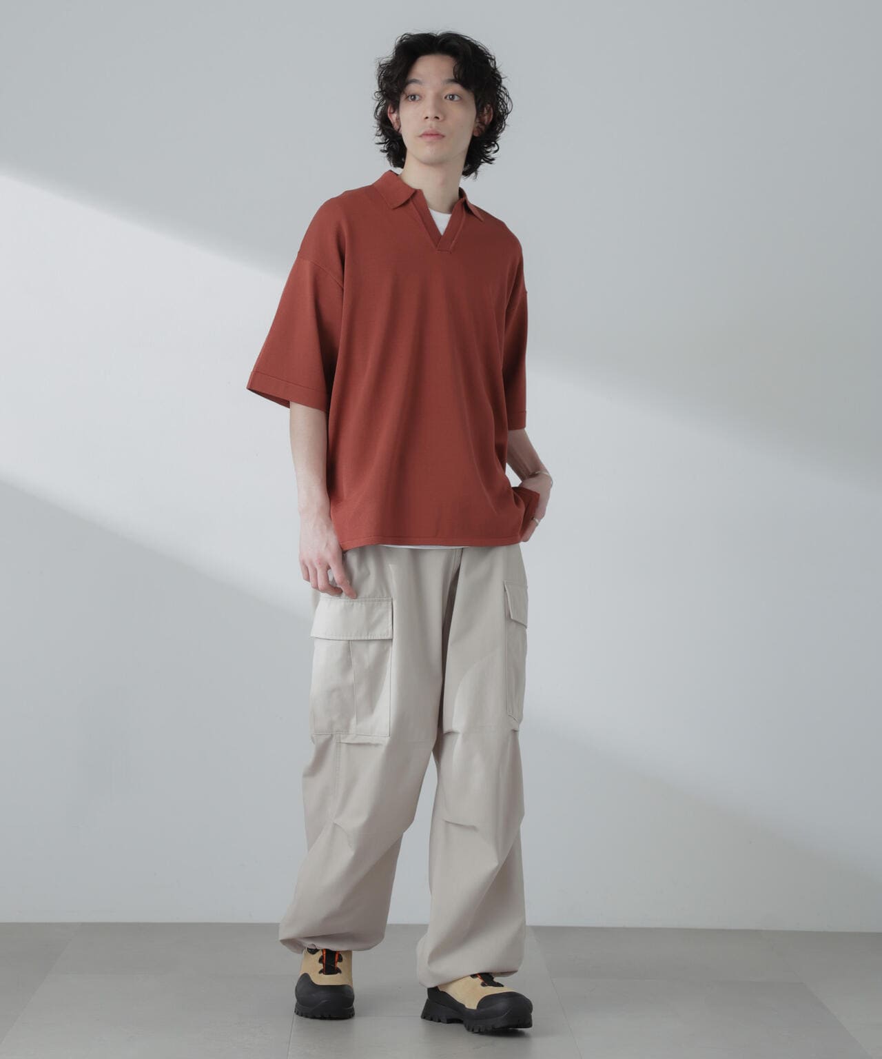 リラックススキッパーポロシャツ 半袖 6724122212
