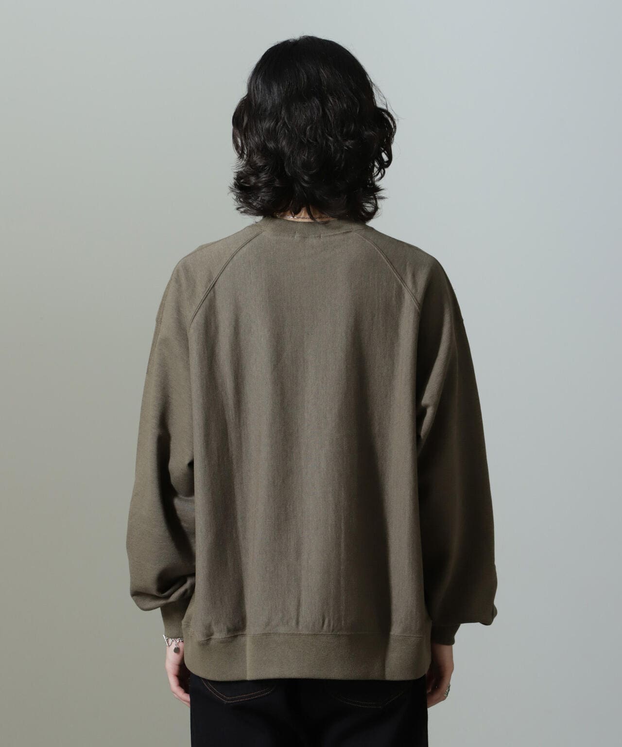 ULTERIOR/FADED SILKY TERRY RW SWEAT SH 6704223051