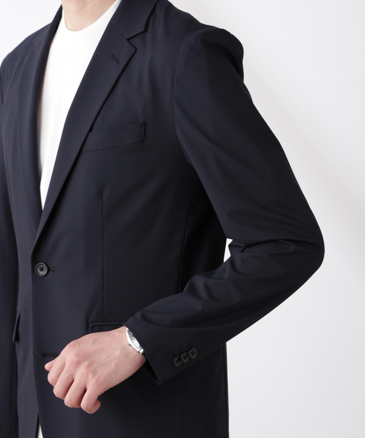 「N JACKET BASIC」トロピカルストレッチジャケット(セットアップ可) 6685117202
