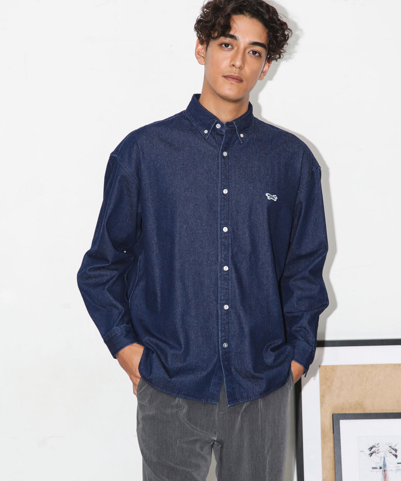 「Penney's別注」デニムシャツ 長袖 6723220221
