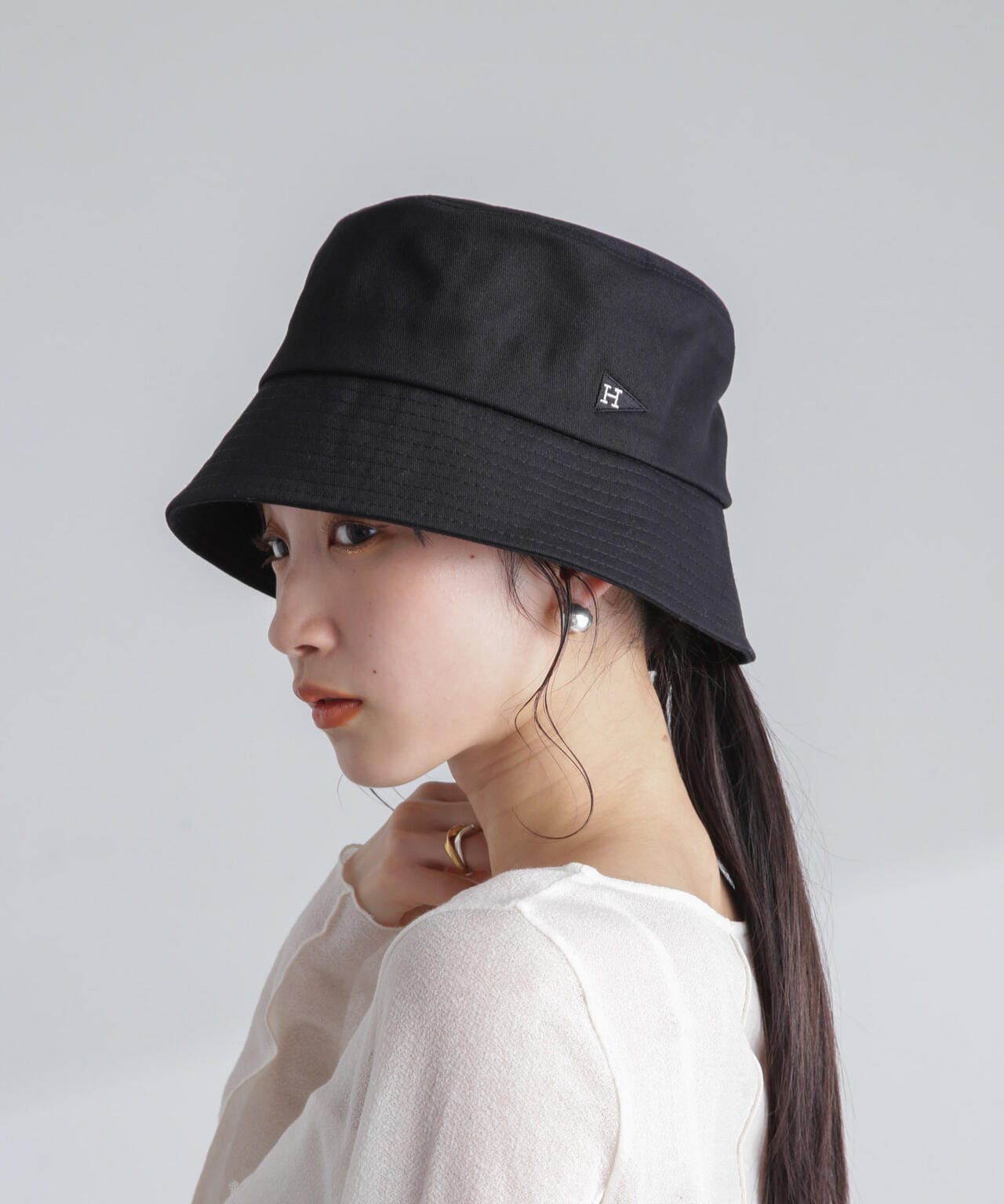 Healthknit/別注ツイルバケットハット 6734139302